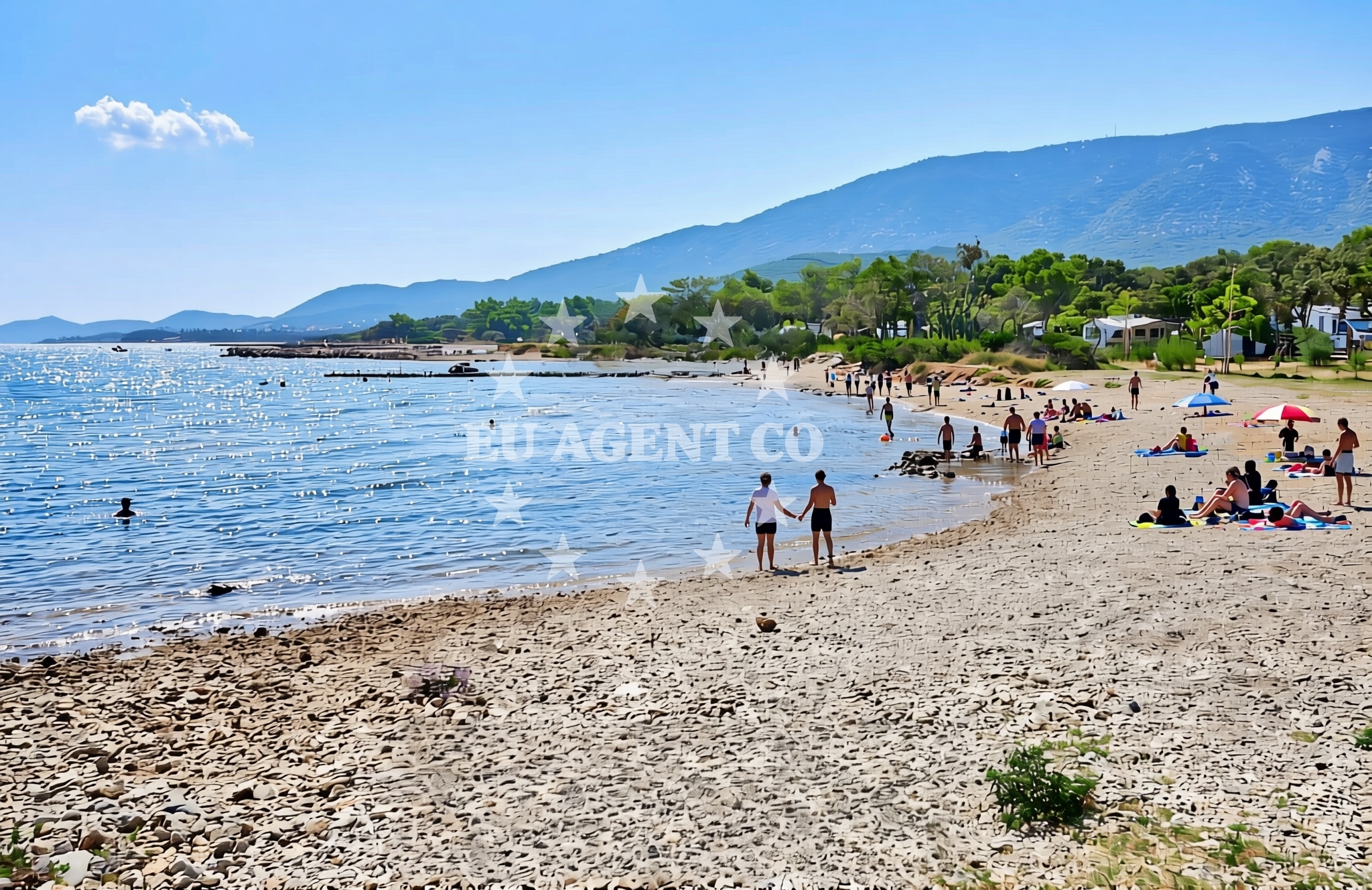 Additional view of Lopari sjever, Nerezine (Lošinj) Beach in Lopari sjever