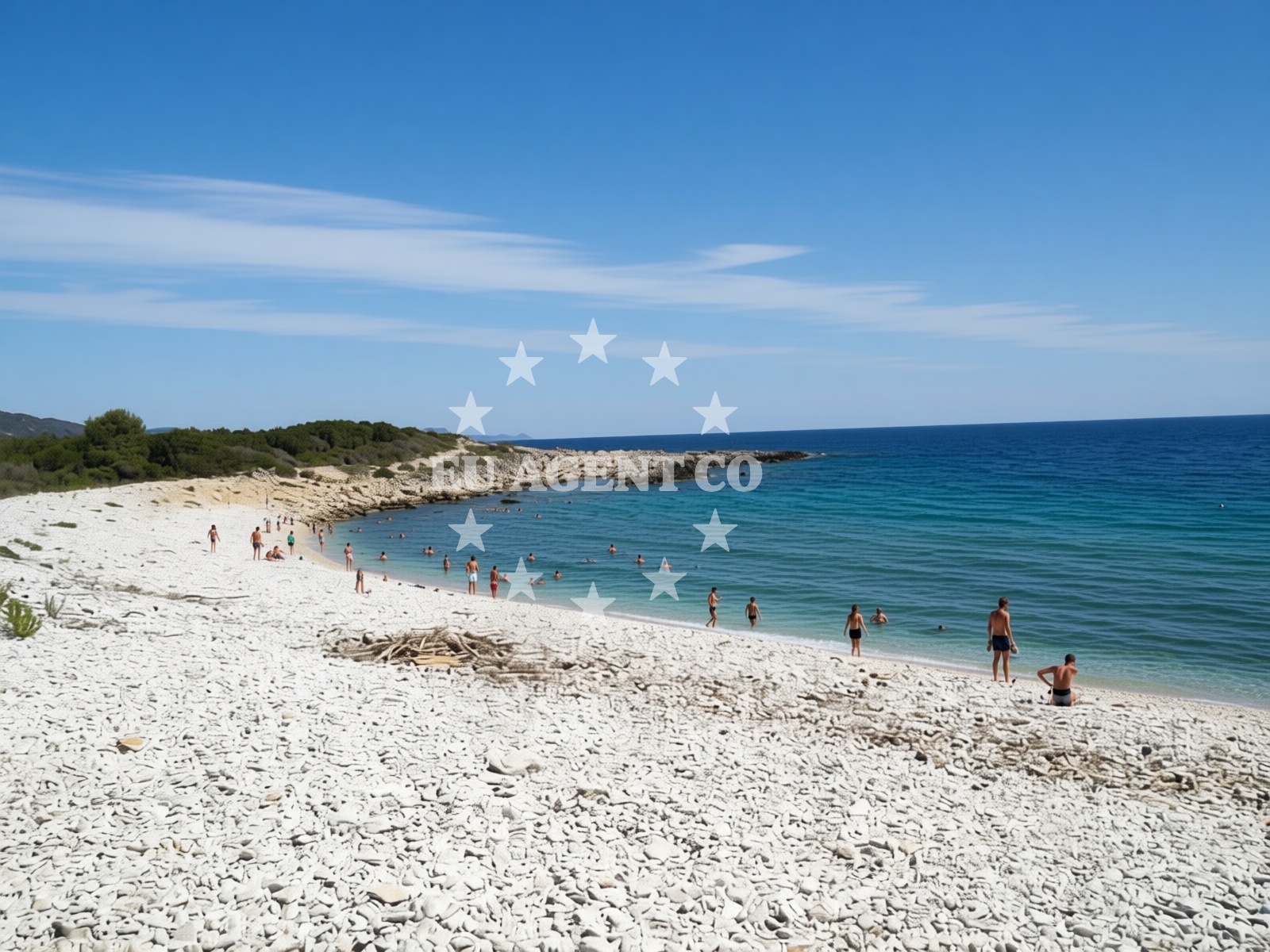 Additional view of Lopata beach in Put Lučice 2, Verunić