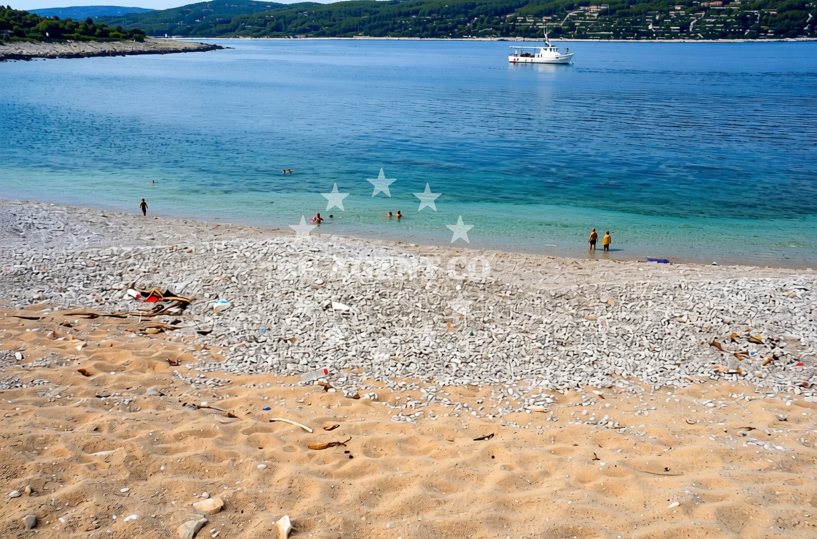 Additional view of Lopata beach in Put Lučice 2, Verunić