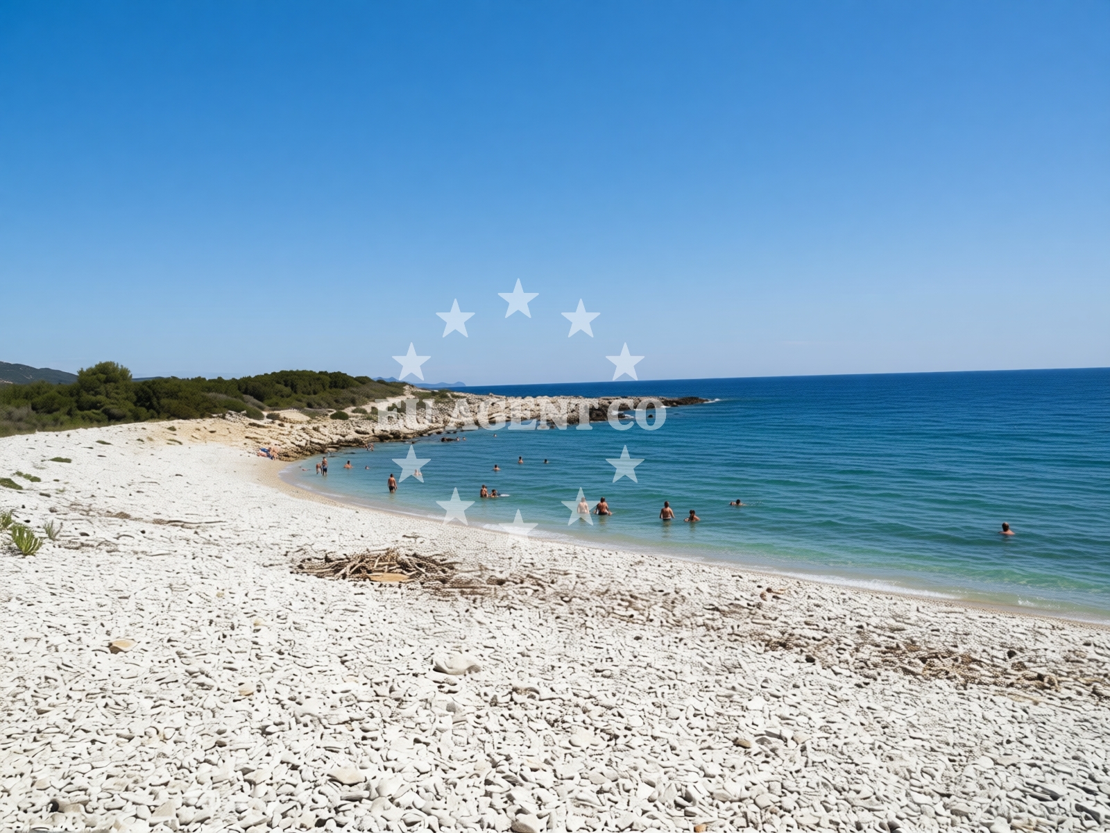 Additional view of Lopata beach in Put Lučice 2, Verunić