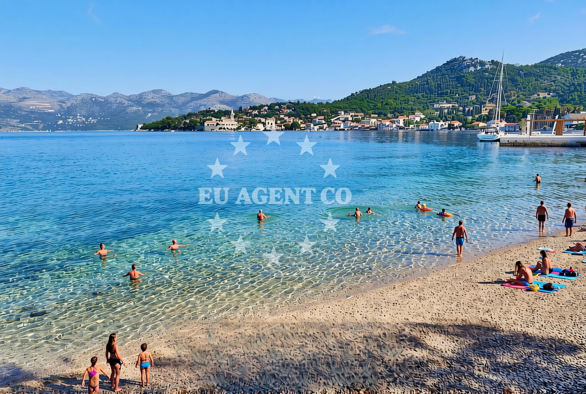 Additional view of Lopud (Lopud): beaches and coves (6) in Lopud (Lopud)