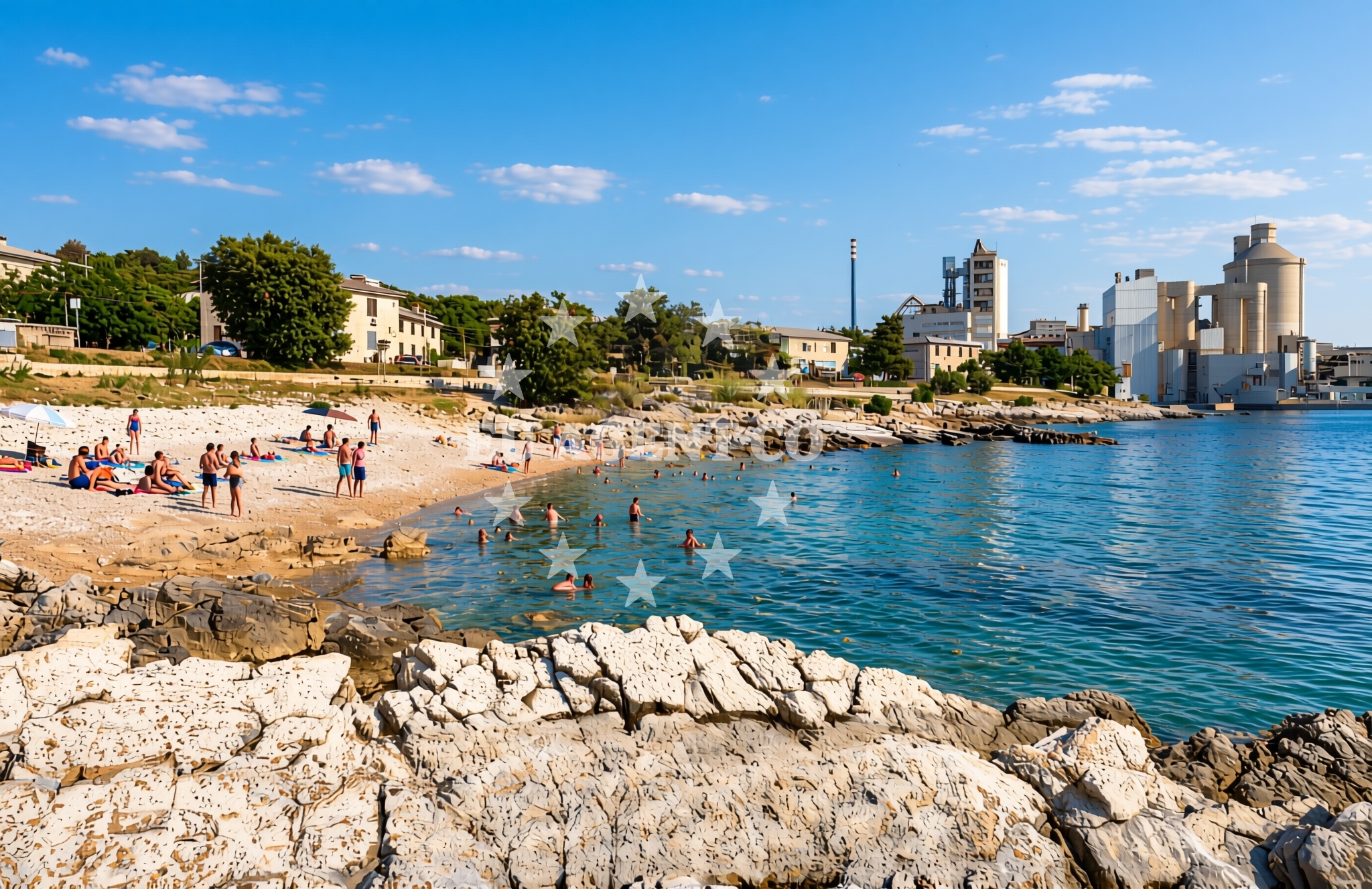 Additional view of Loreta beach in Koromačno 29, Koromačno