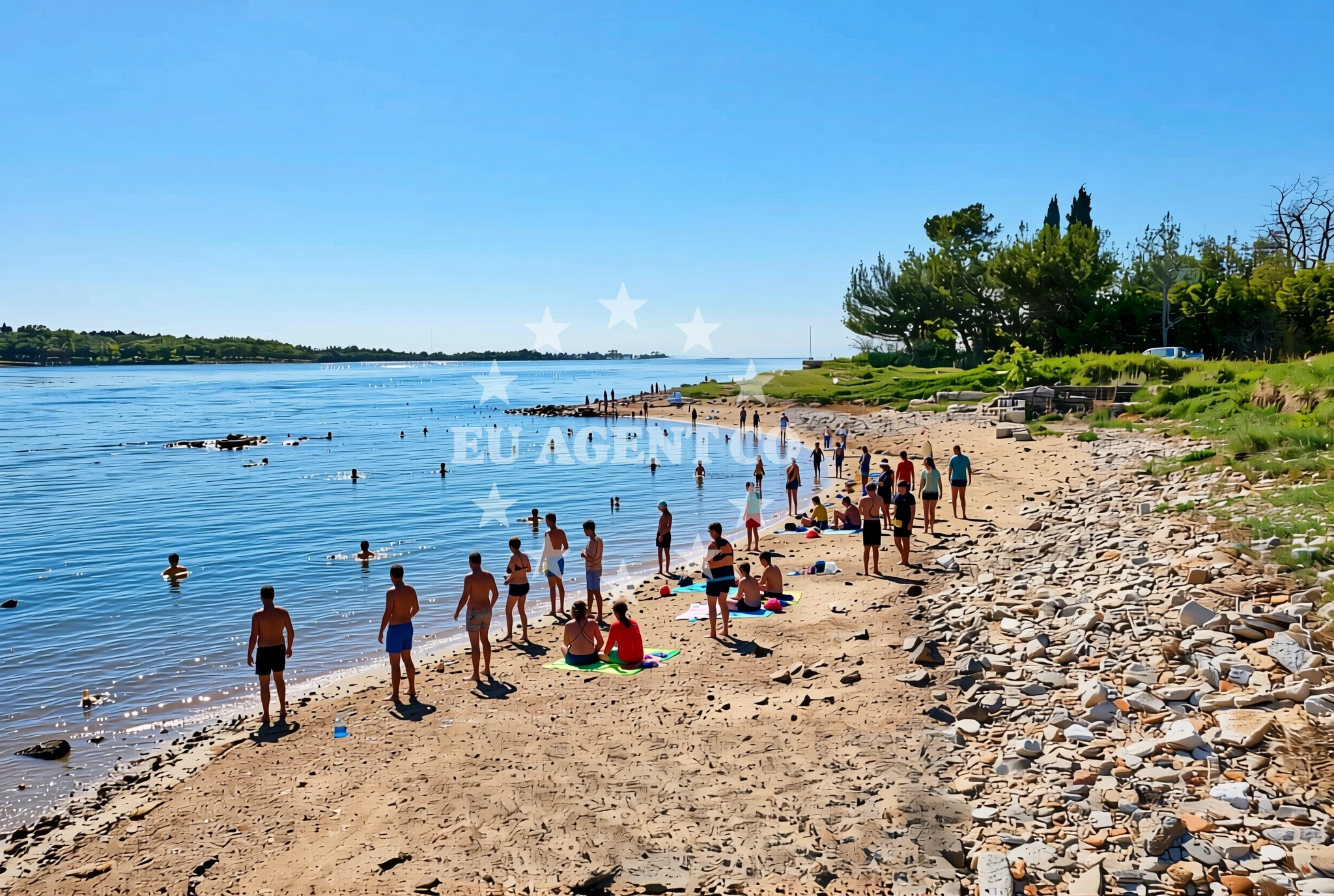 Additional view of Lorun, Vabriga Beach in Lorun