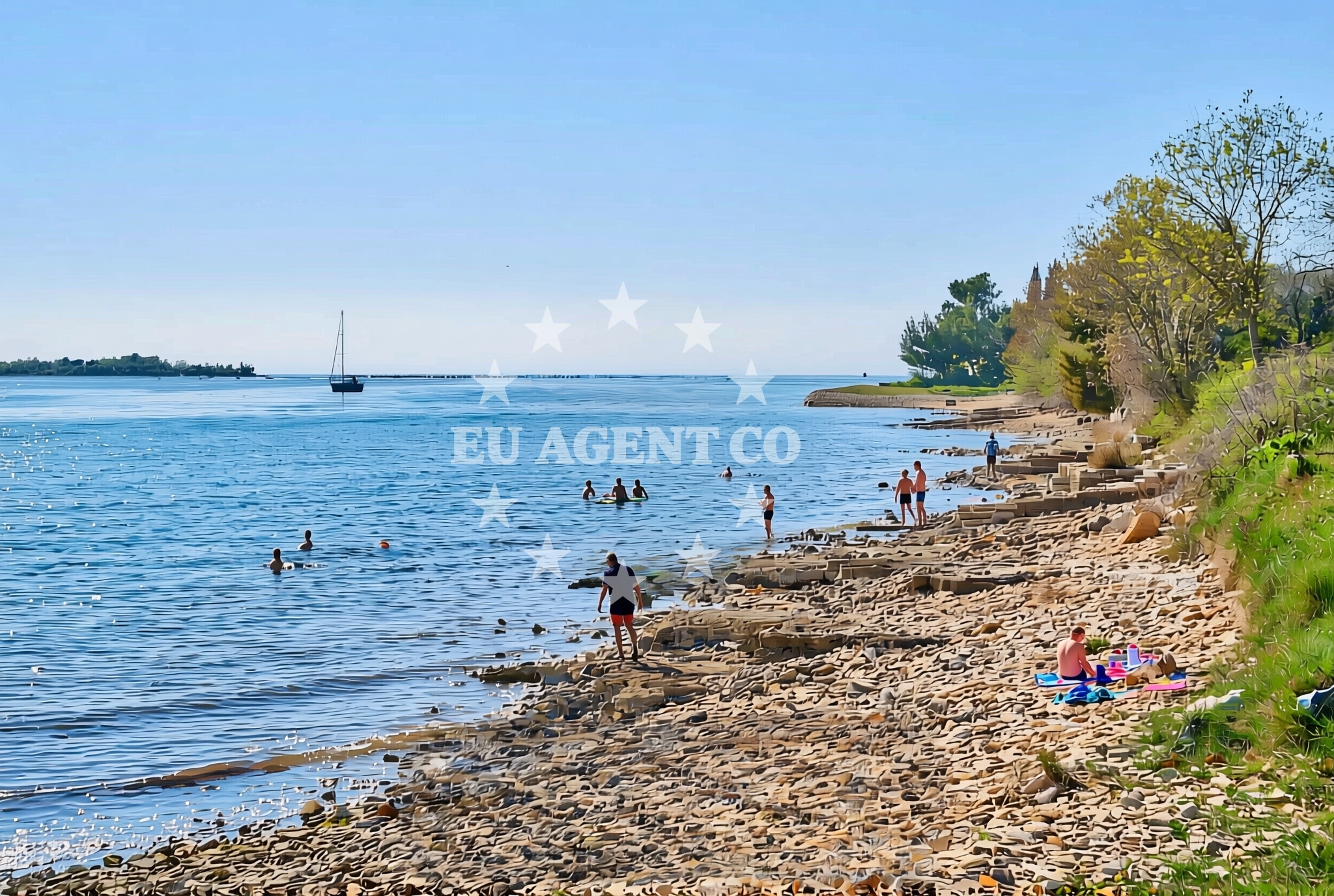 Additional view of Lorun, Vabriga Beach in Lorun