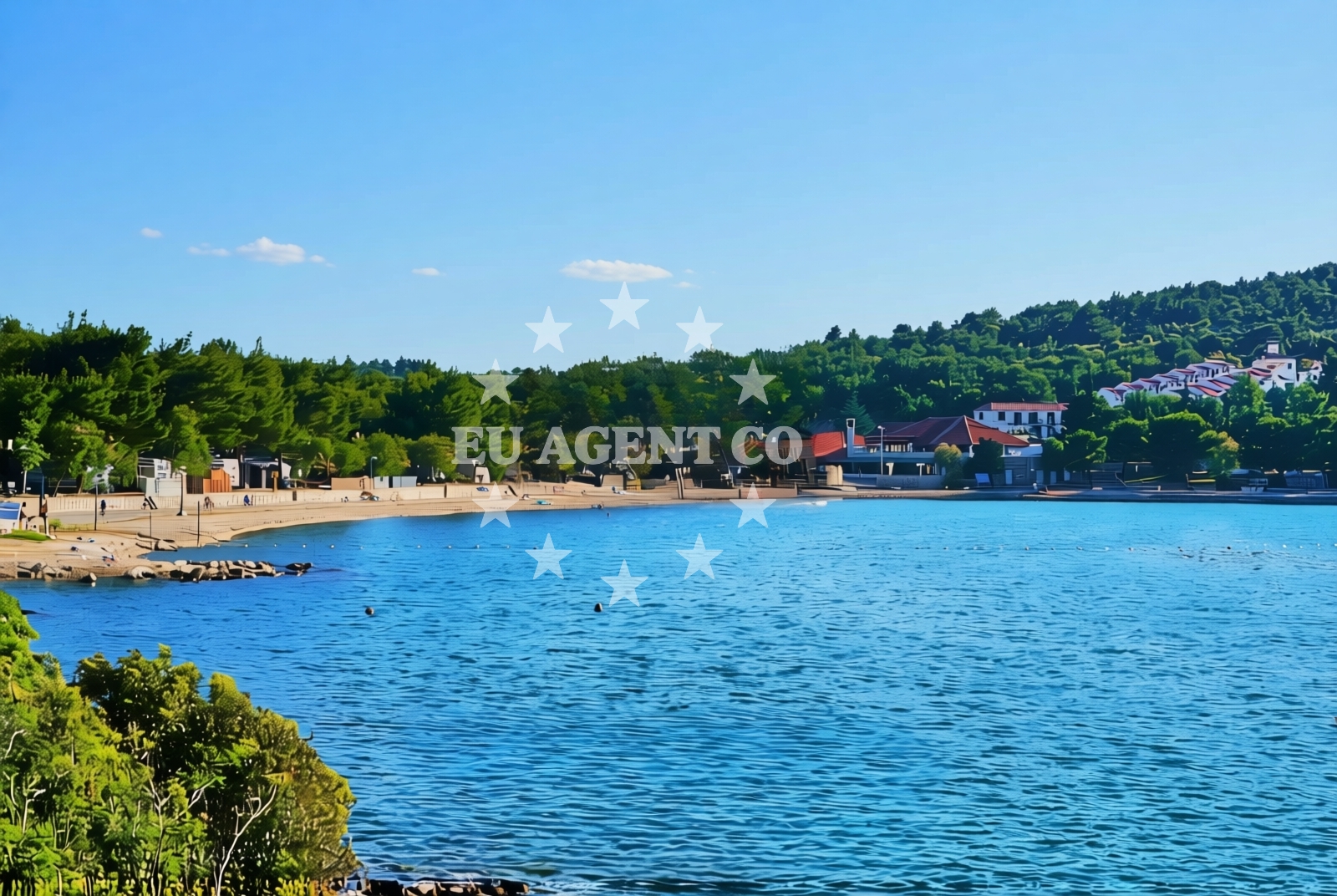 Additional view of Lovisca beach in Uvala Lovišća 1B, Jezera