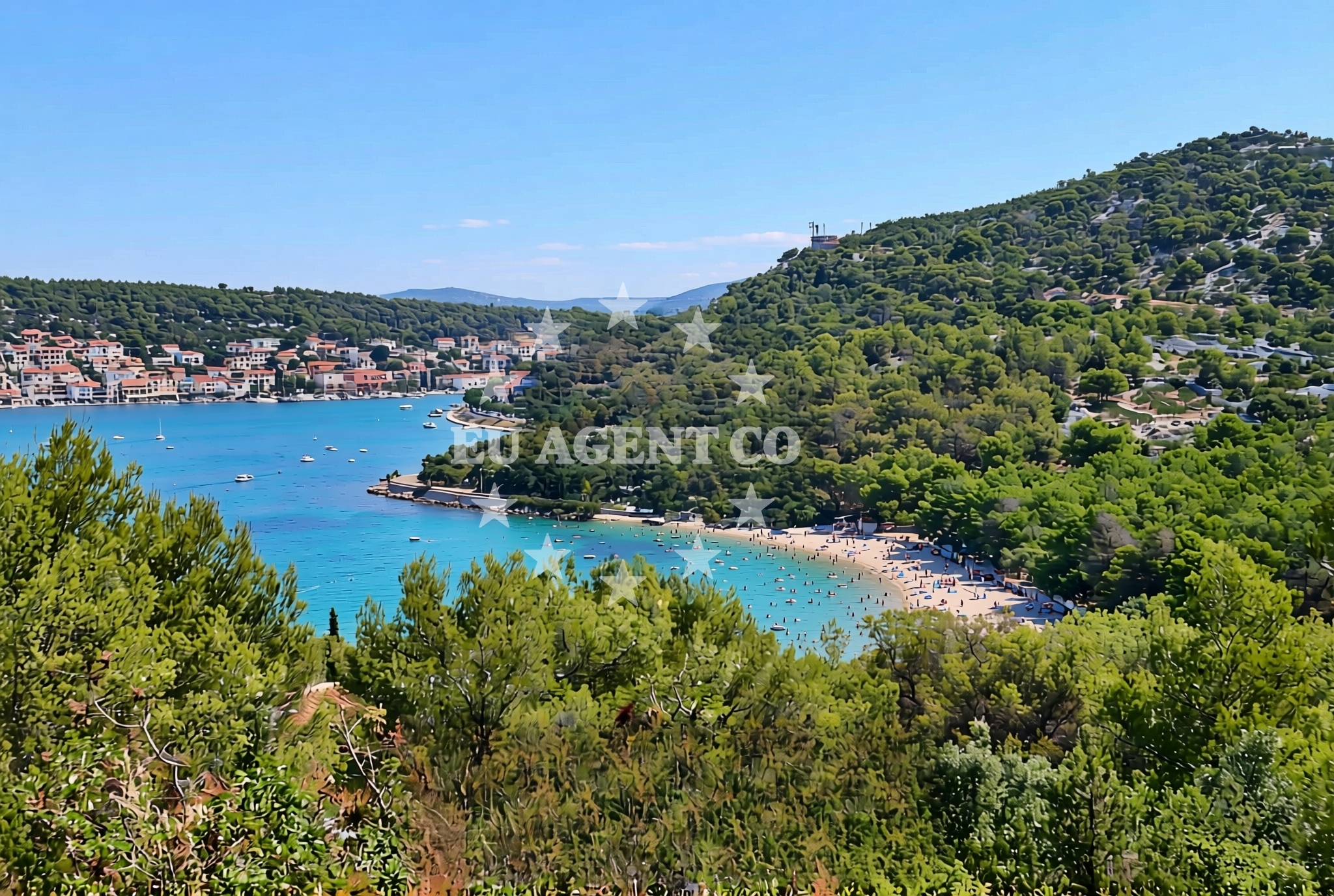 Additional view of Lovisca beach in Uvala Lovišća 1B, Jezera