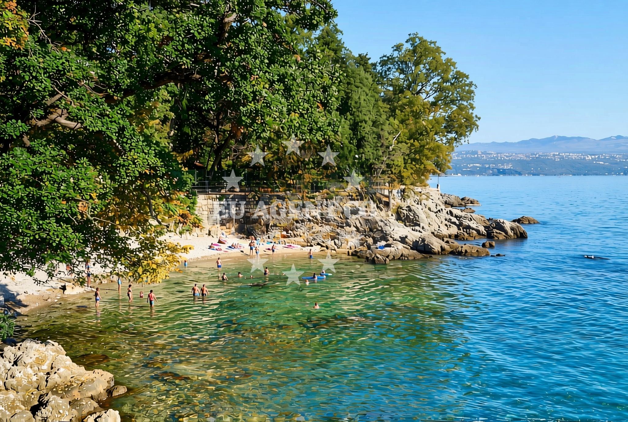 Additional view of Lovran Dog Beach in Antona Brubnjaka 4, Ika, Ičići