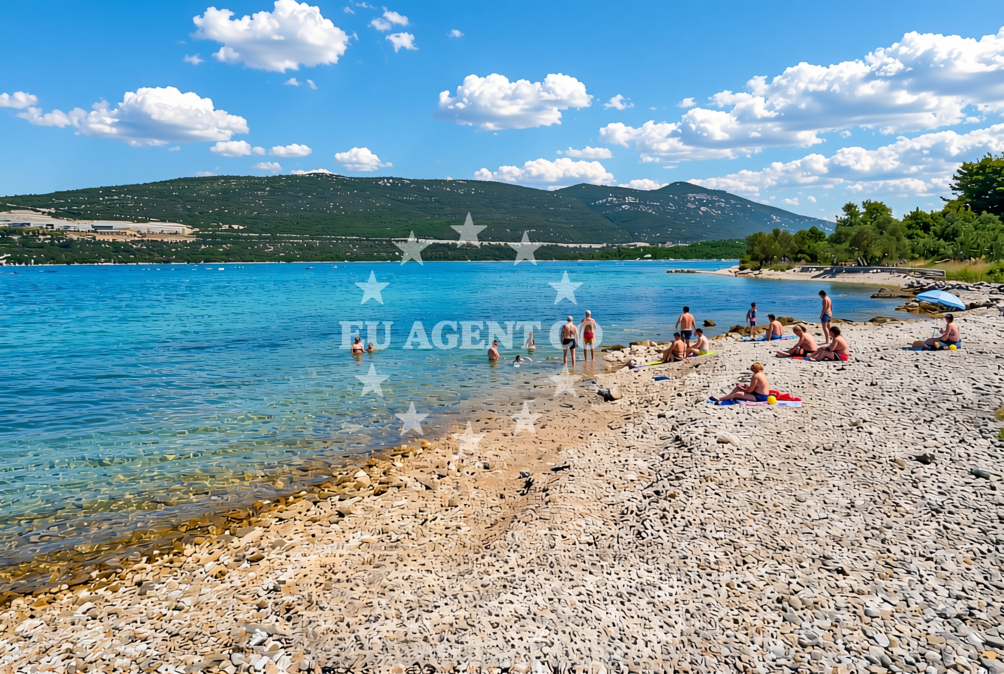 Additional view of Lovrata beach in 84, Duba Stonska