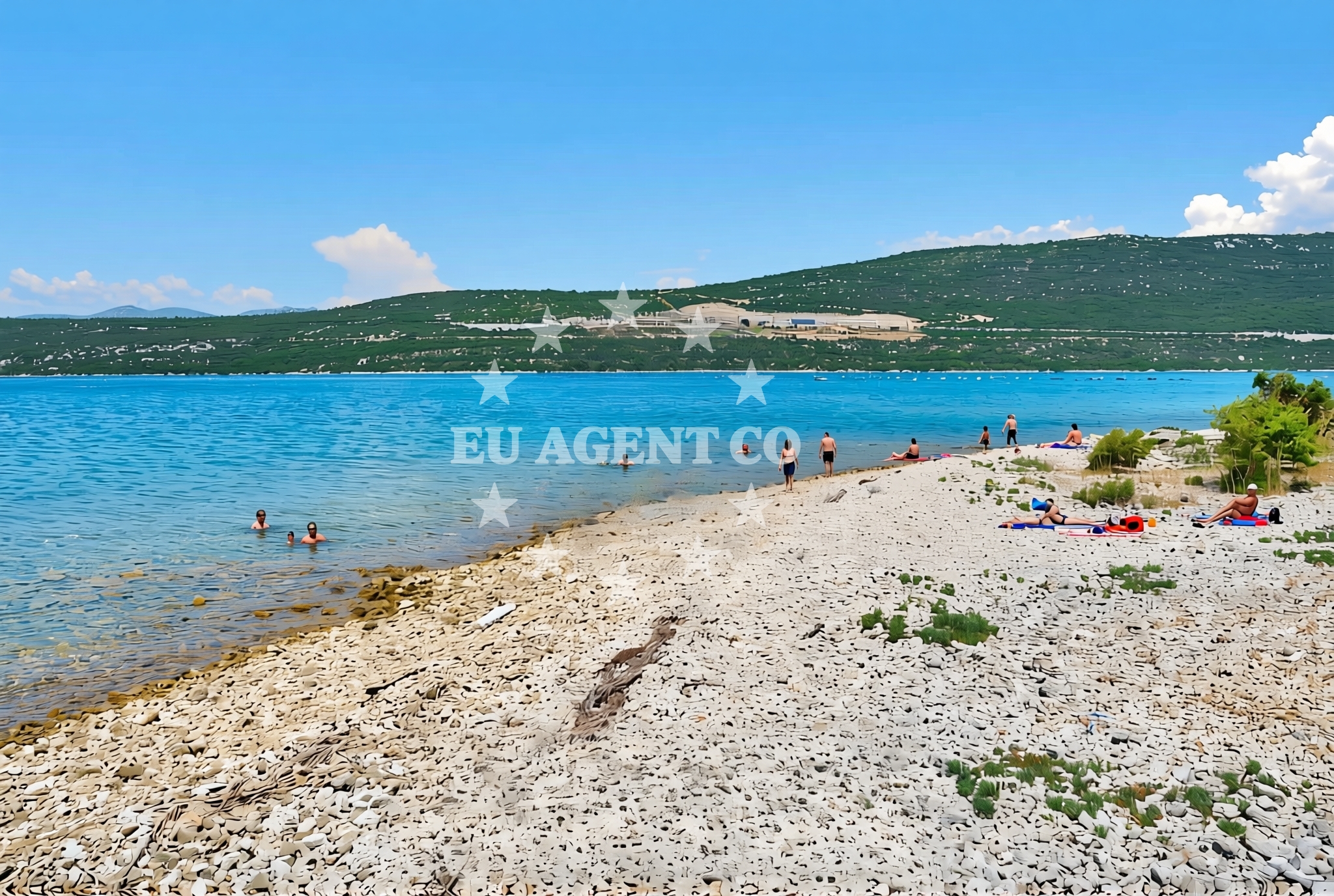 Additional view of Lovrata beach in 84, Duba Stonska