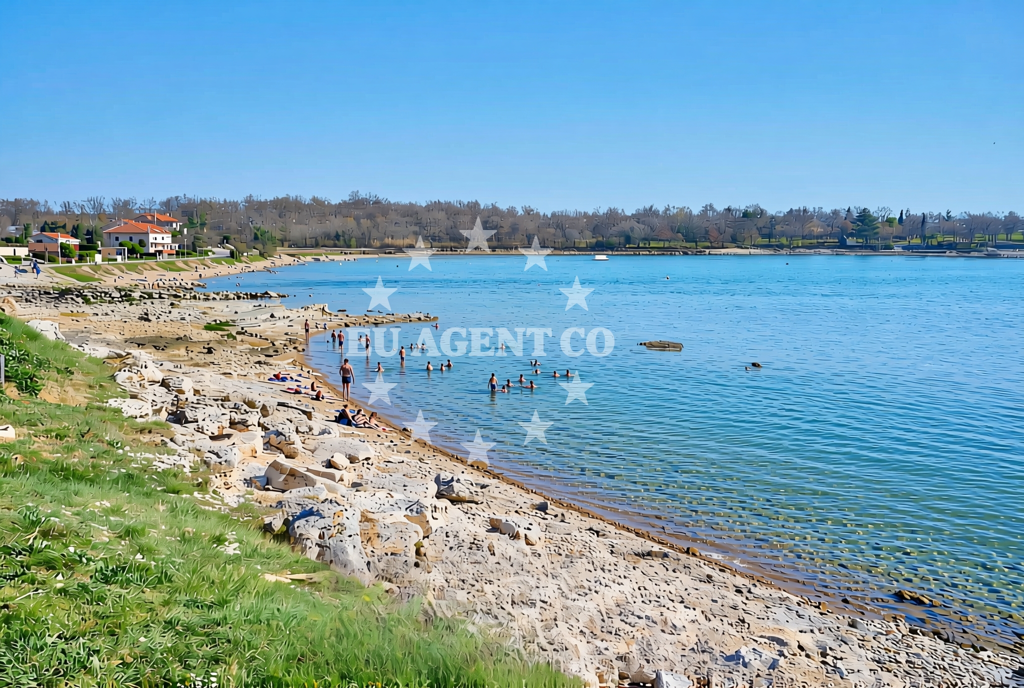 Additional view of Lovrecica beach in Cvjetna ulica 8 Cvjetna ulica 8,, Lovrečica