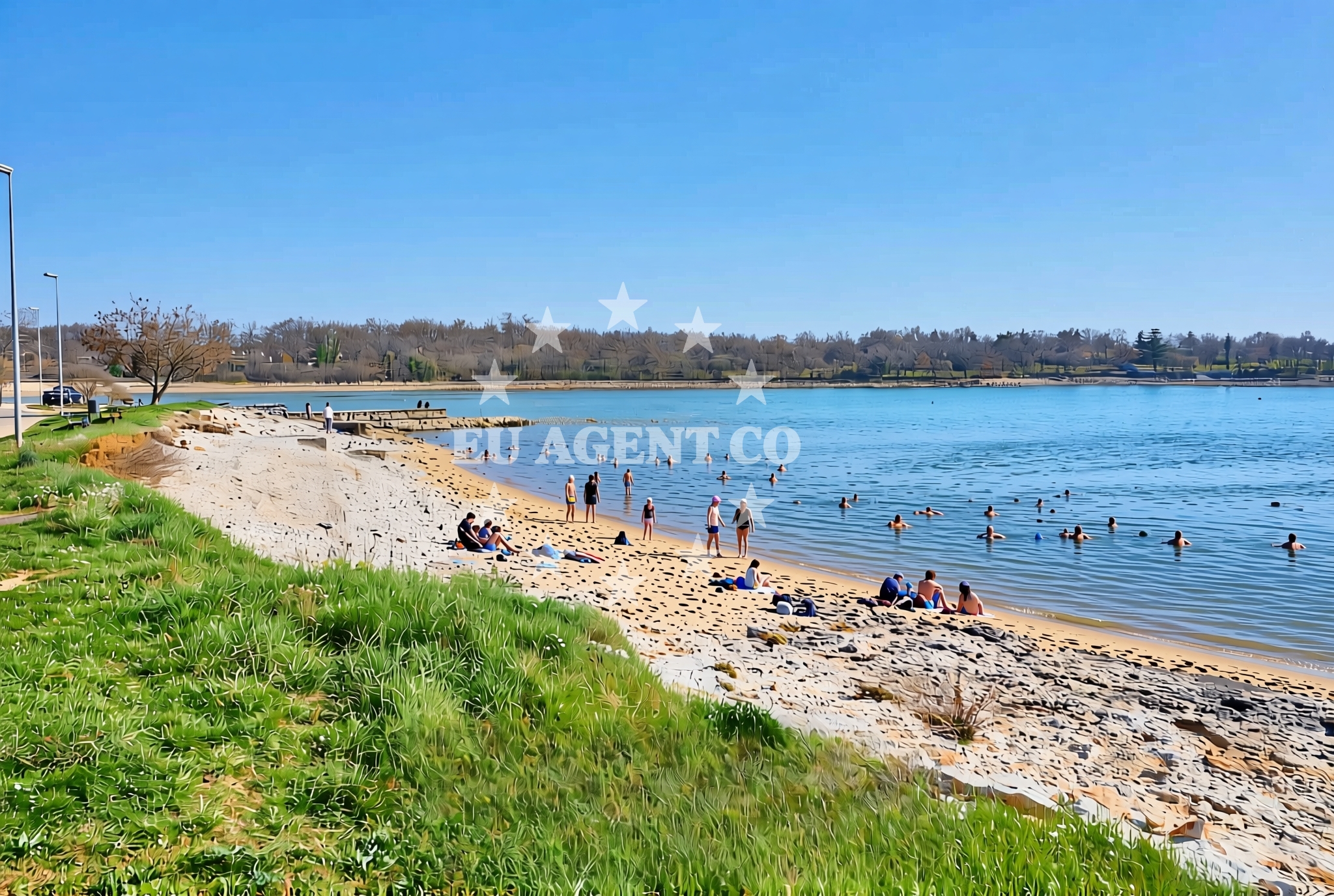 Additional view of Lovrecica beach in Cvjetna ulica 8 Cvjetna ulica 8,, Lovrečica