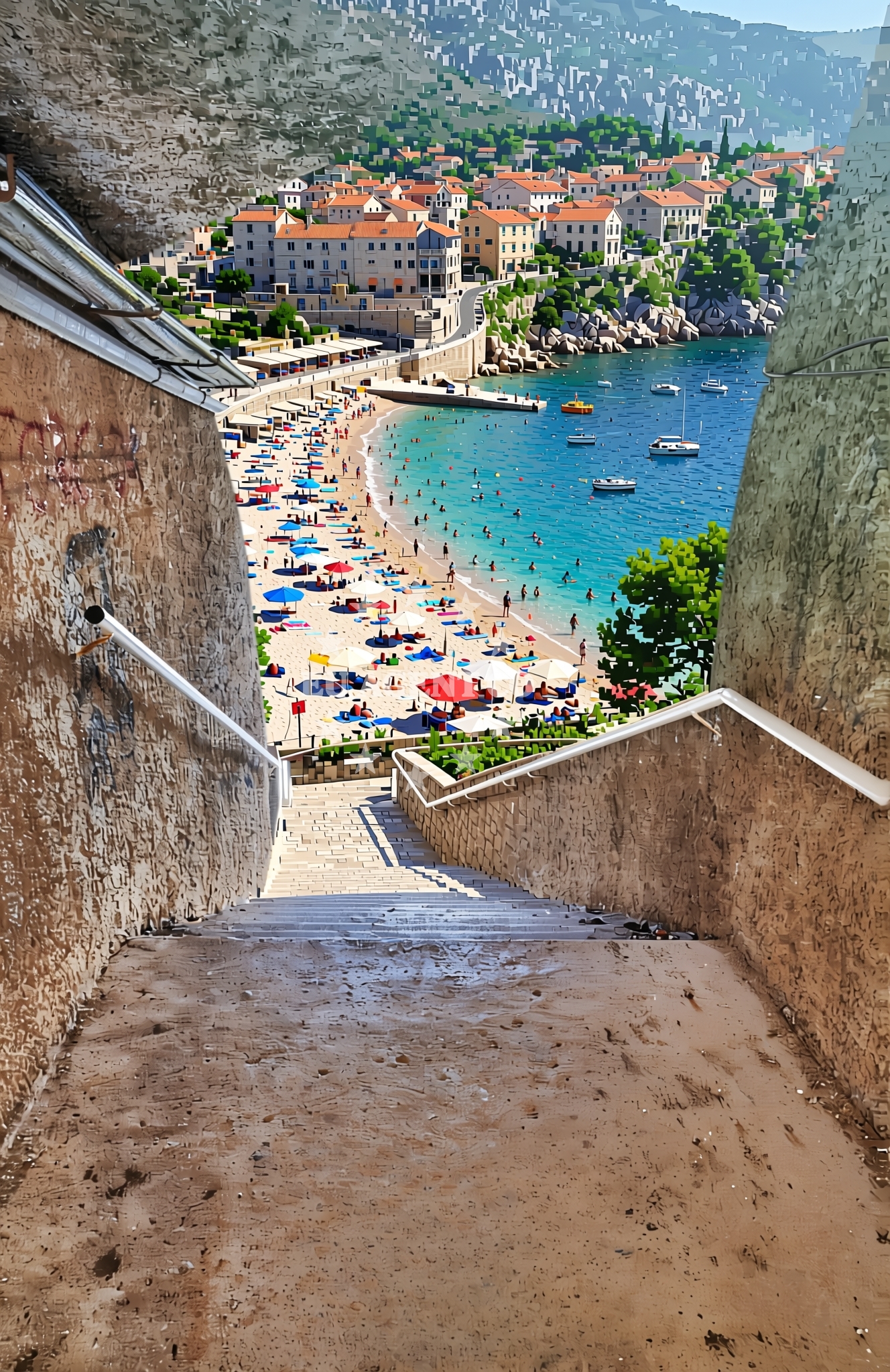Additional view of Lozica beach in 110 Lozica, Dubrovnik
