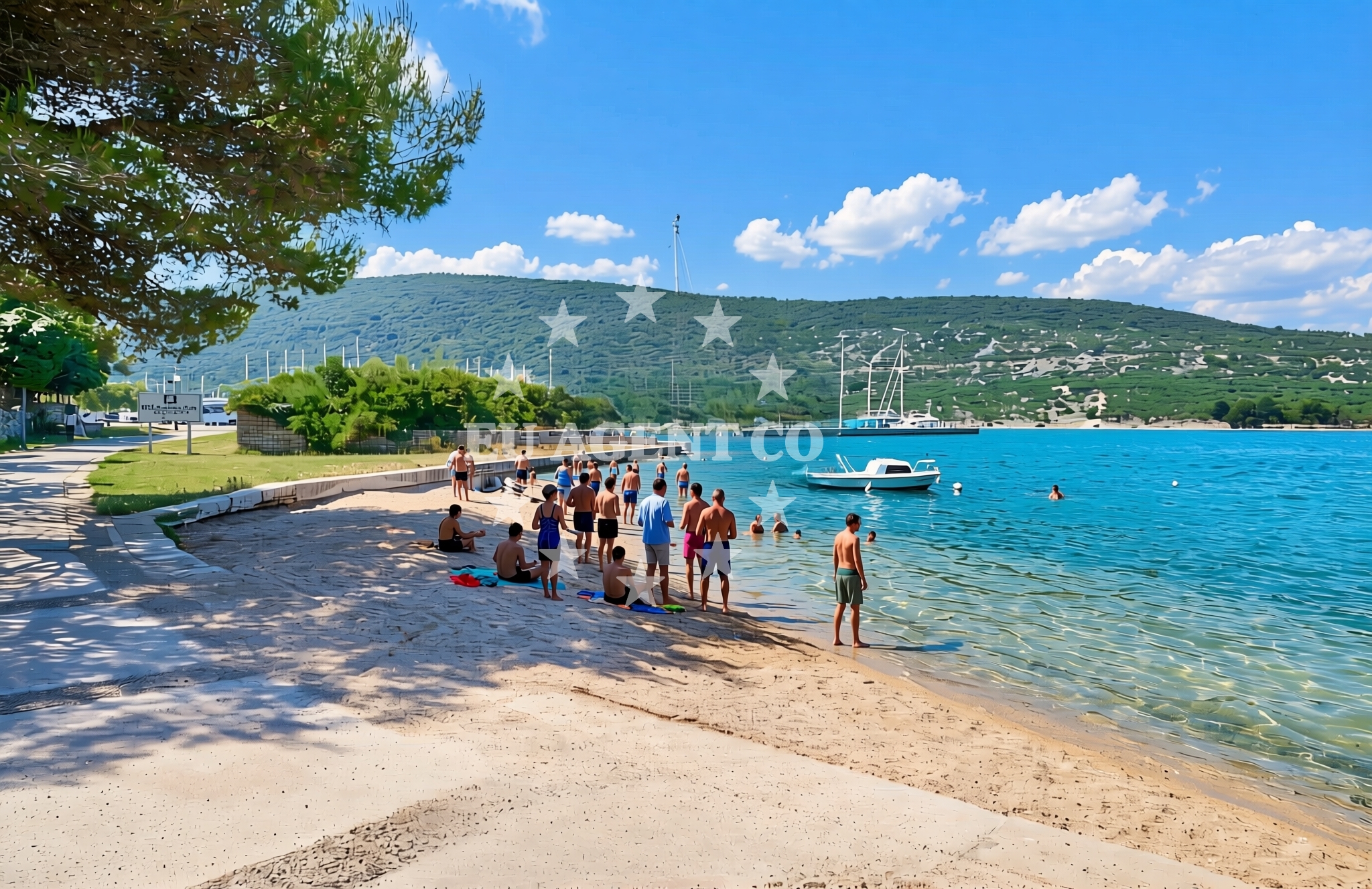 Additional view of Loznati (Cres): beaches and coves in Loznati (Cres)