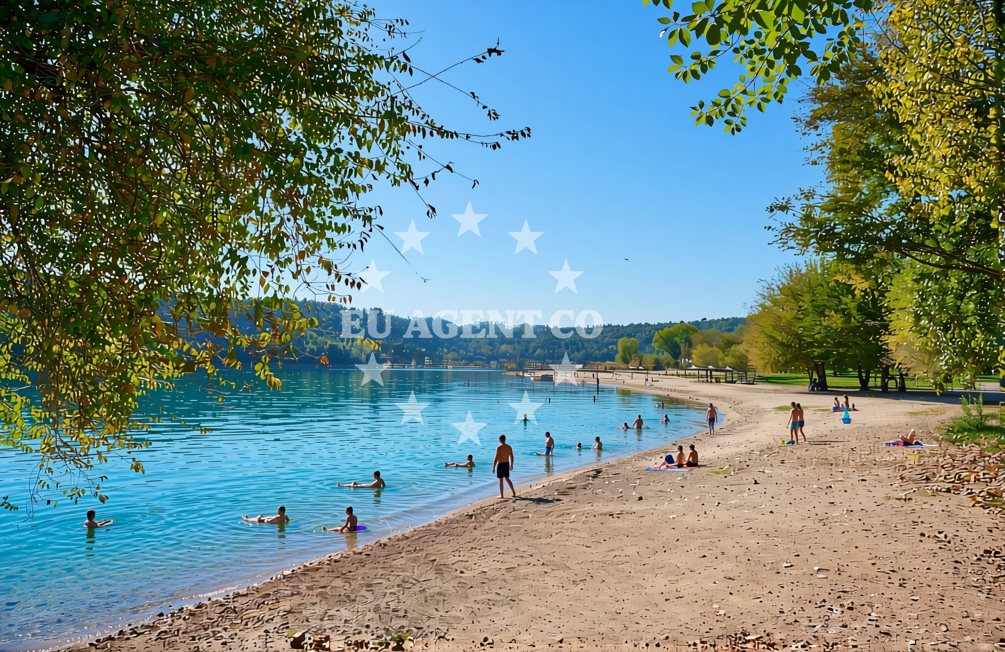 Overview of Lozovac: beaches and coves in Lozovac
