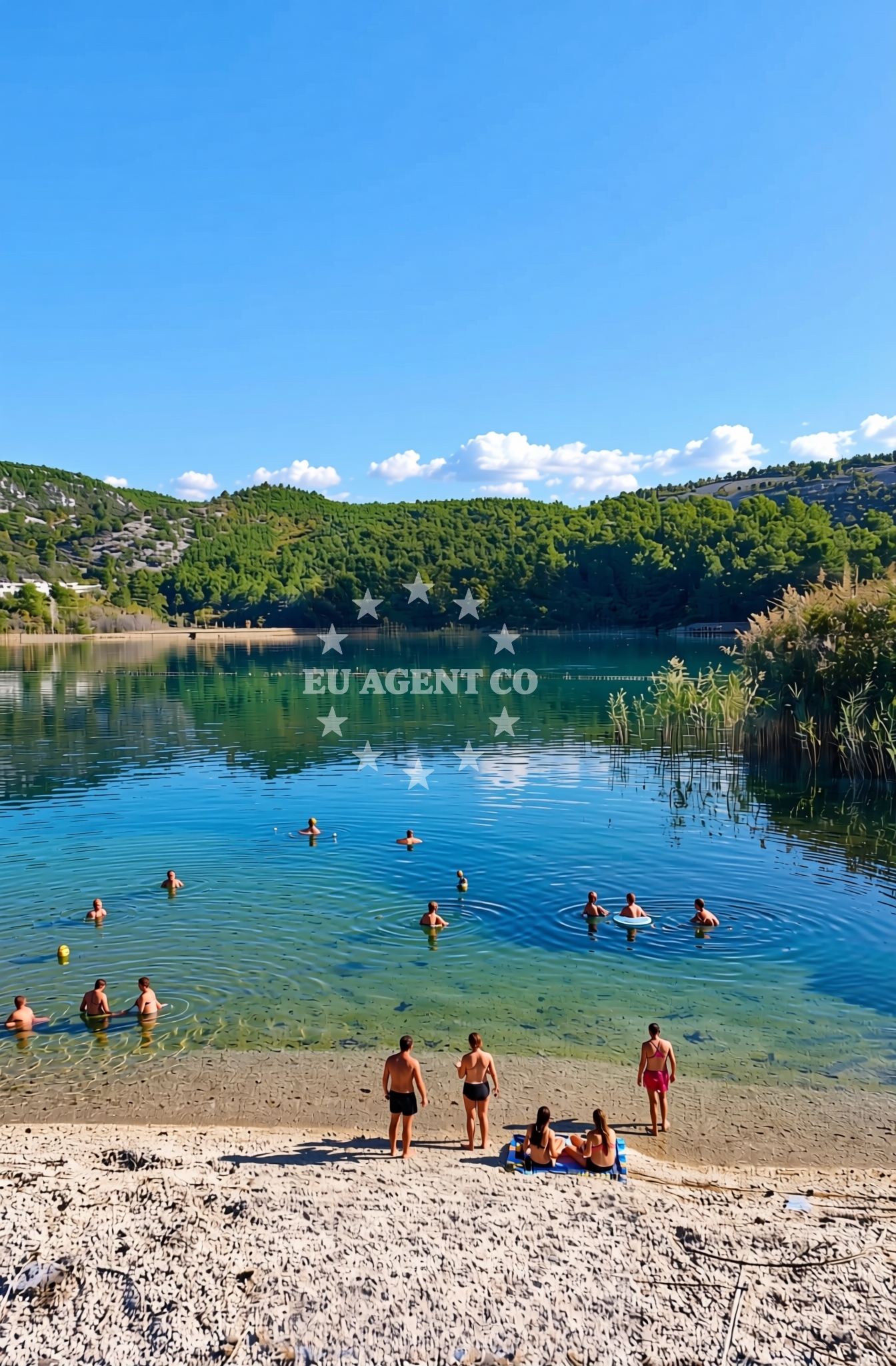 Additional view of Lozovac: beaches and coves in Lozovac