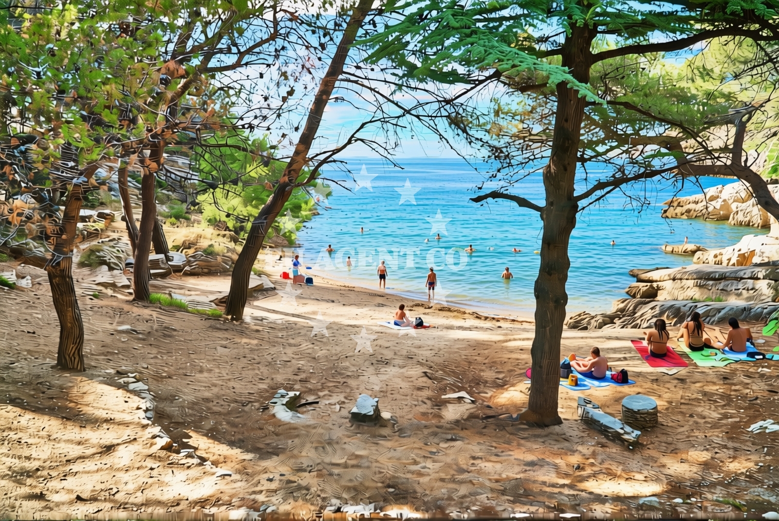 Additional view of Lubinski porat, Split Beach in Lubinski porat