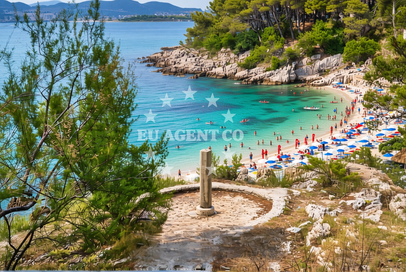 Additional view of Lubinski porat, Split Beach in Lubinski porat