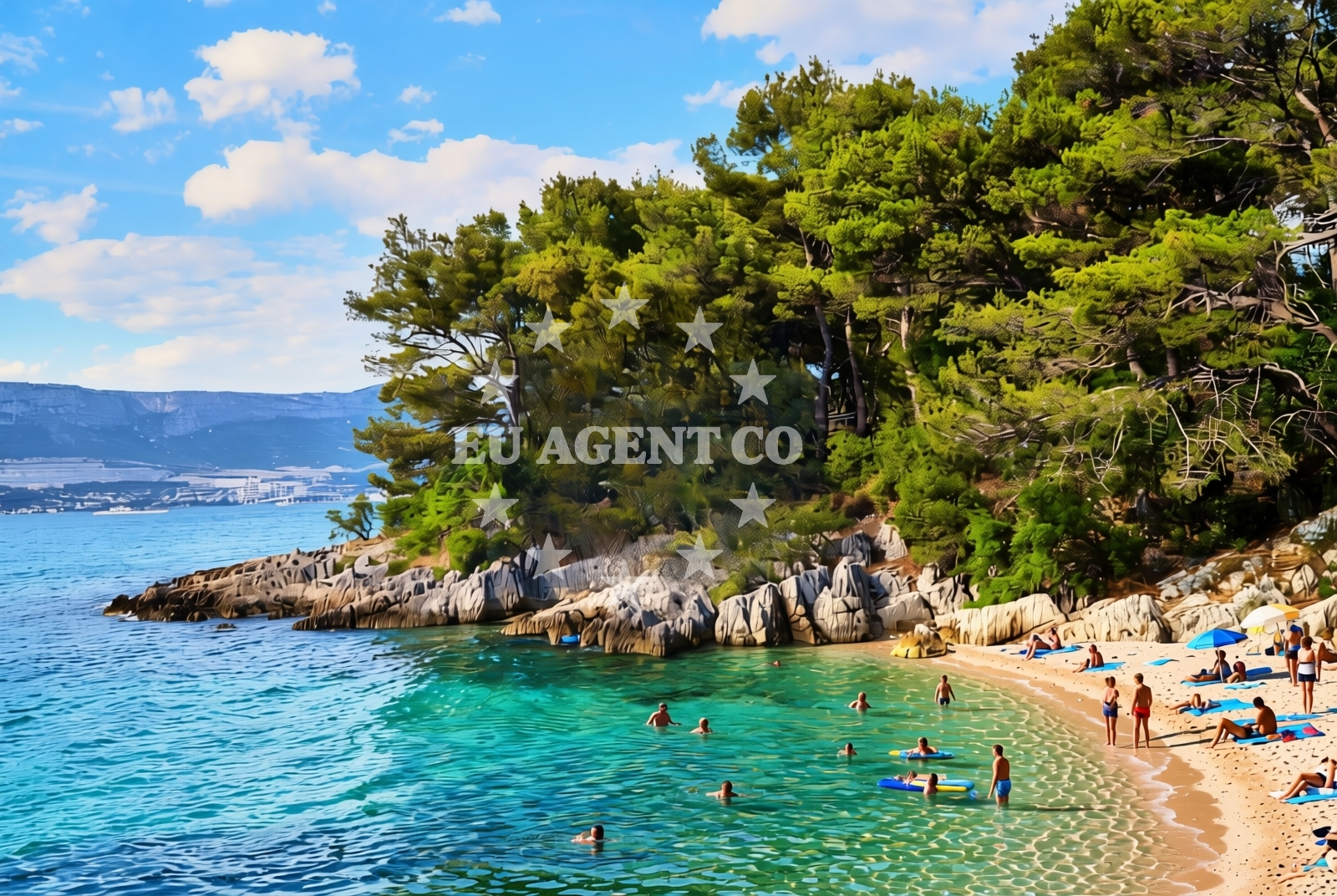 Additional view of Lubinski porat, Split Beach in Lubinski porat