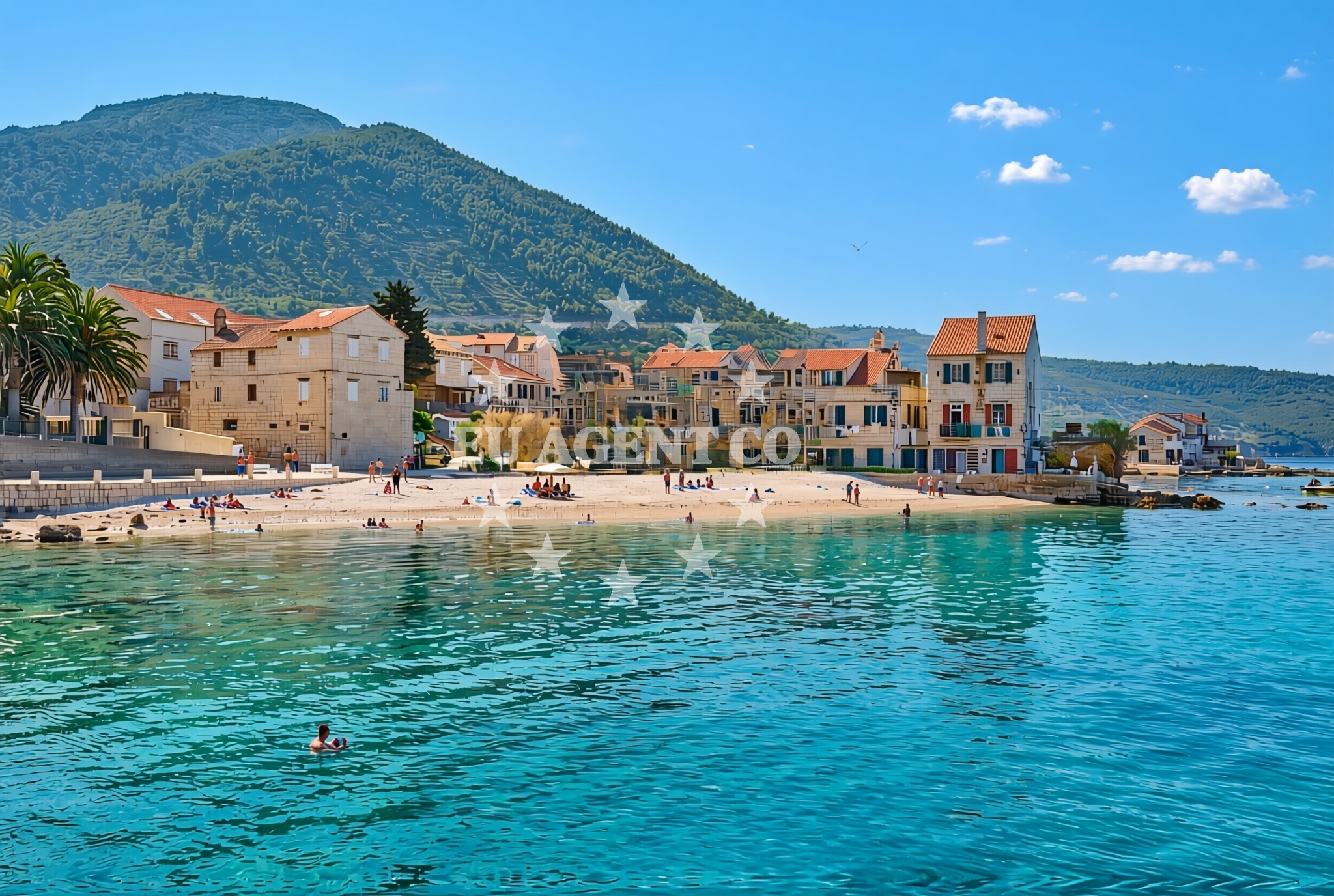 Additional view of Lucica beach in Tina Ujevića 15, Komiža