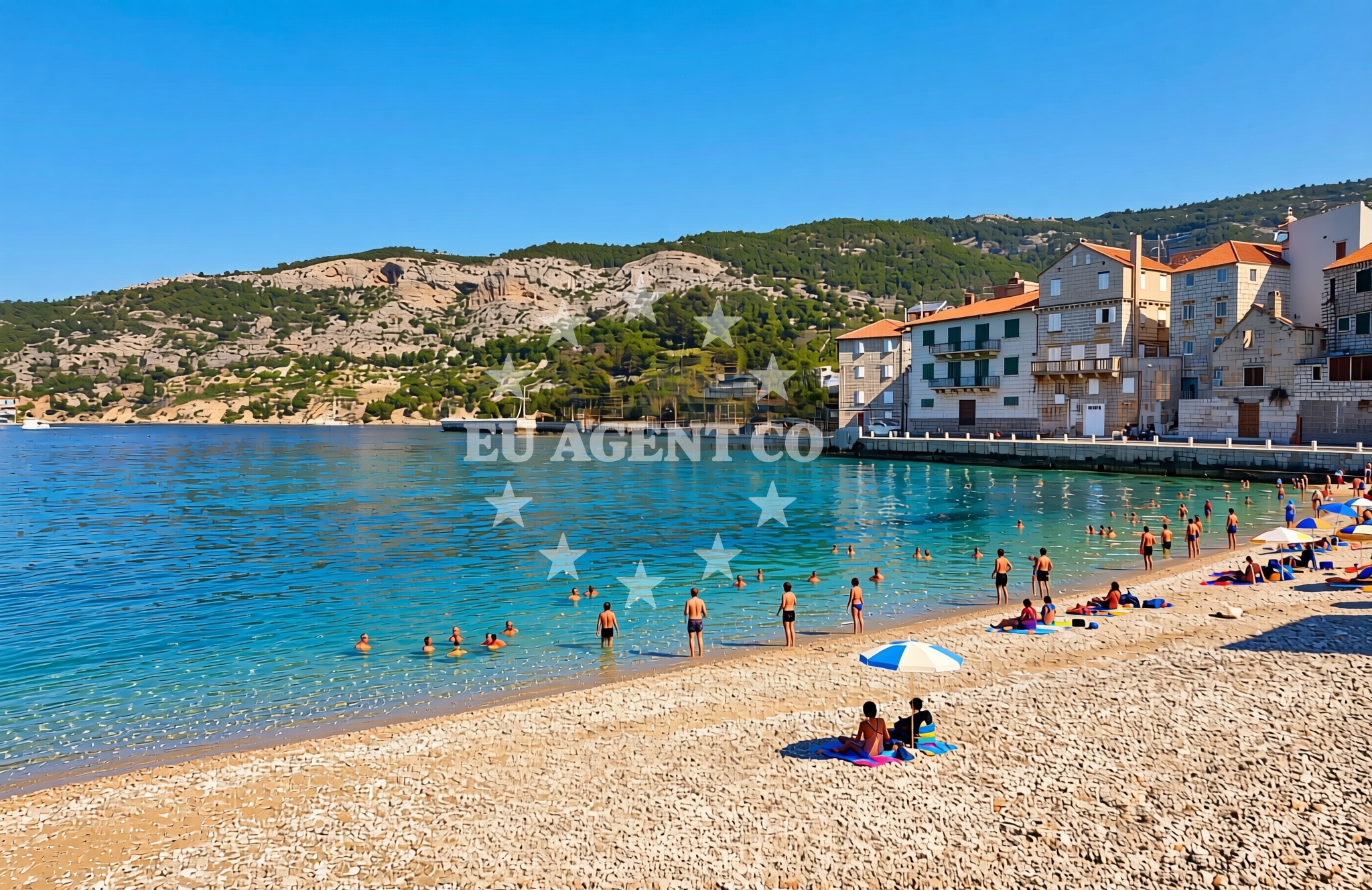 Additional view of Lucica beach in Tina Ujevića 15, Komiža