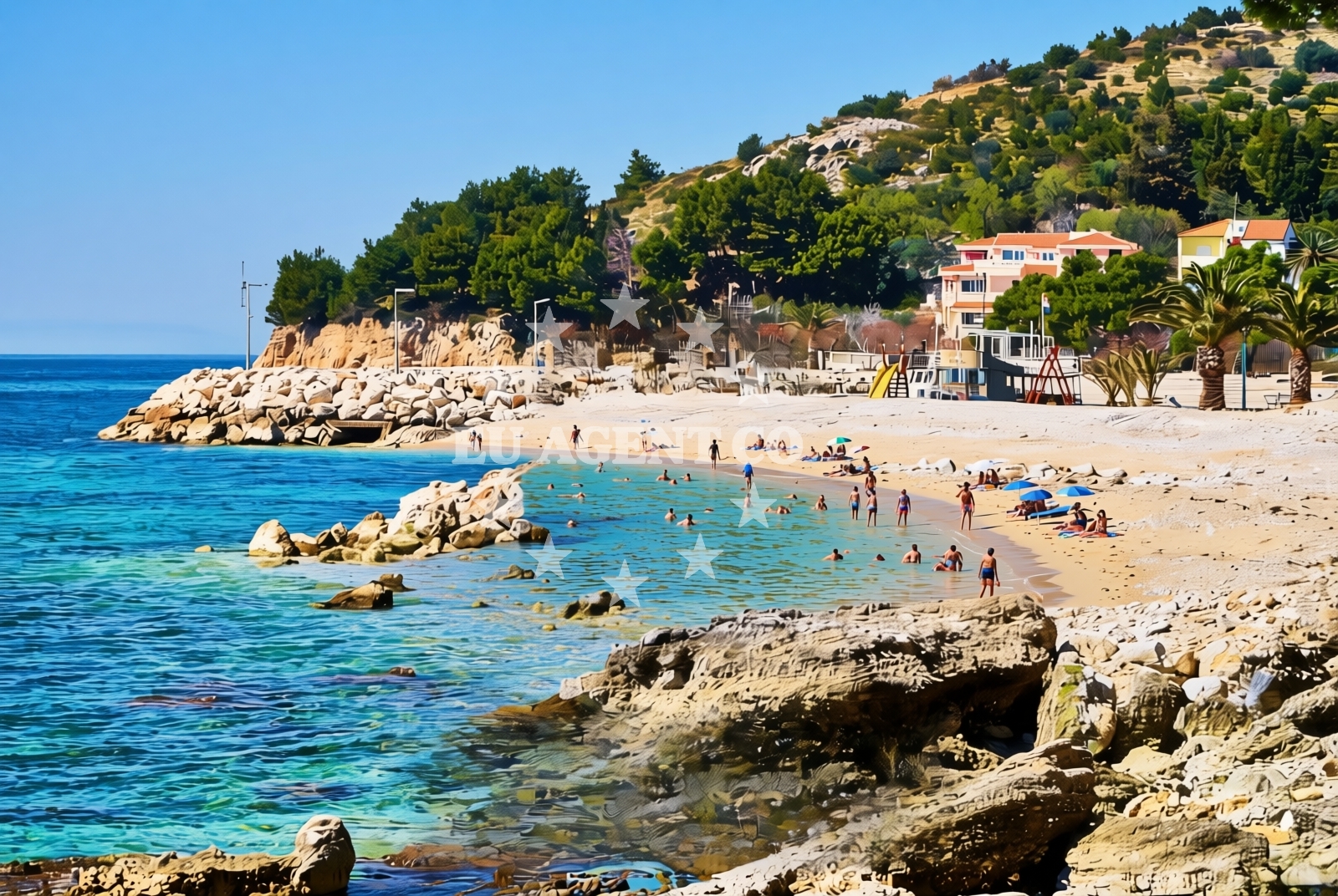 Additional view of Lučica Blato, Živogošće Beach in Lučica Blato