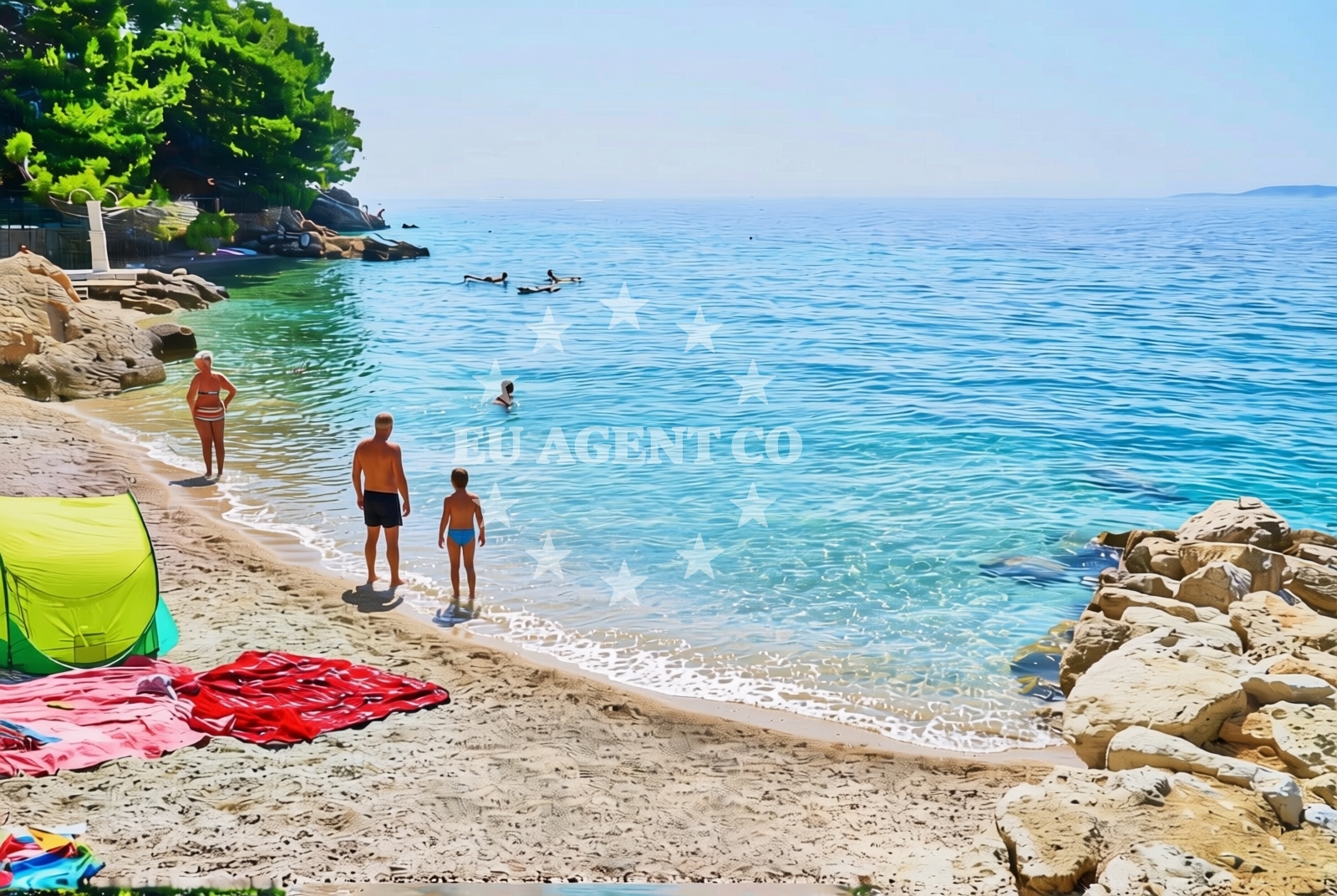 Additional view of Lučica, Brela Beach in Lučica