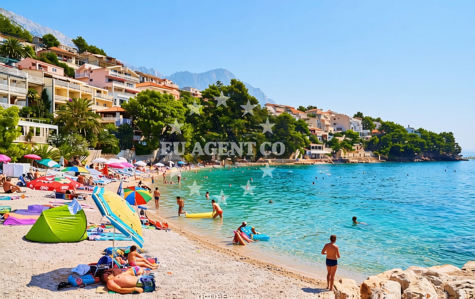Additional view of Lučica, Brela Beach in Lučica