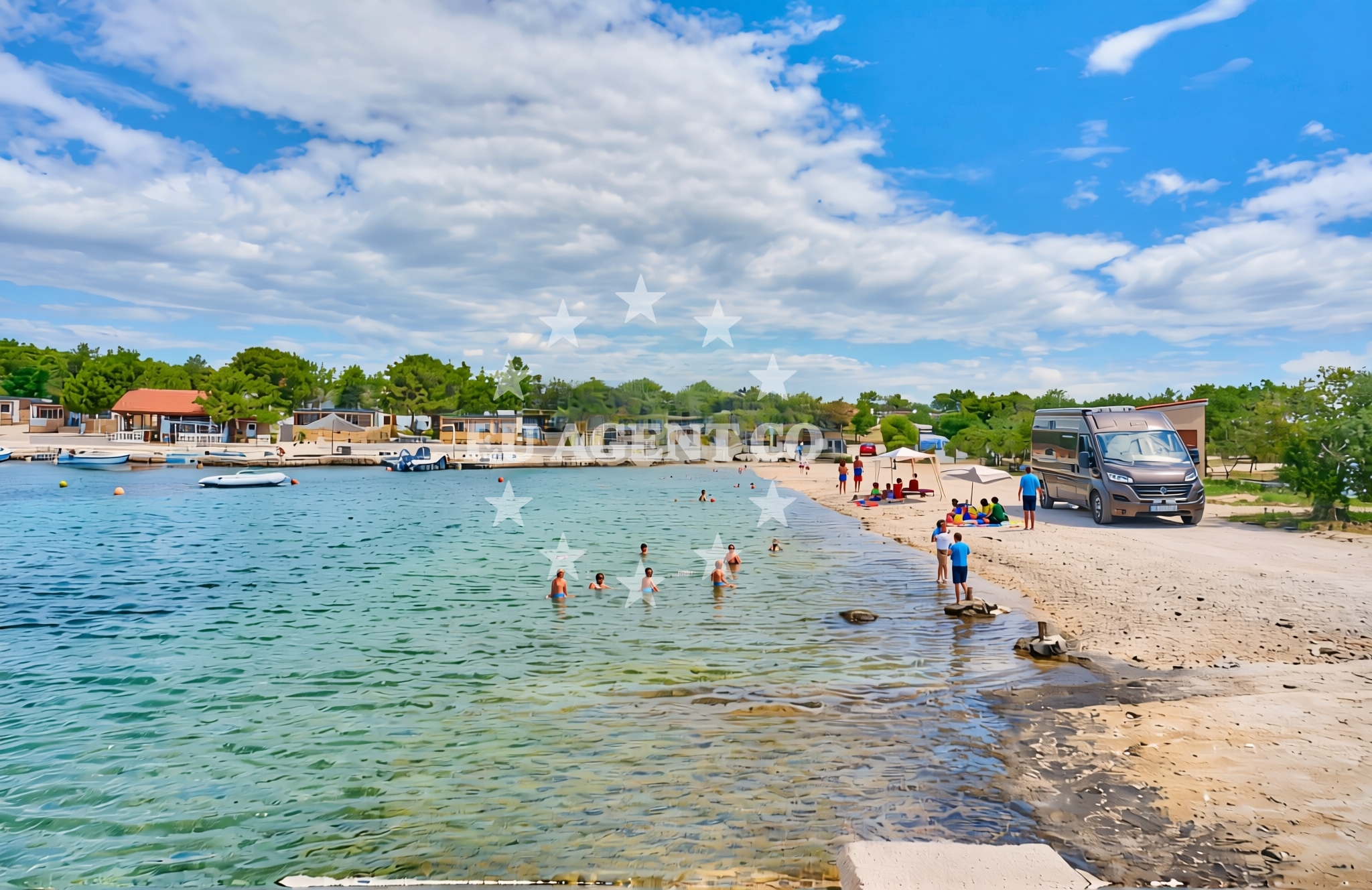 Additional view of Lučica istok, Betina (Murter) Beach in Lučica istok