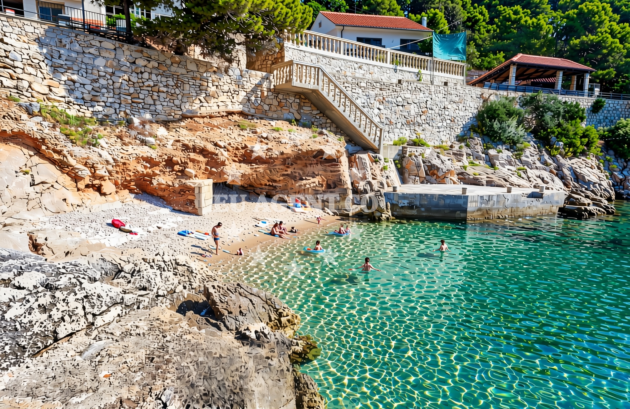 Additional view of Lučica istok, Gdinj (Hvar) Beach in Lučica istok