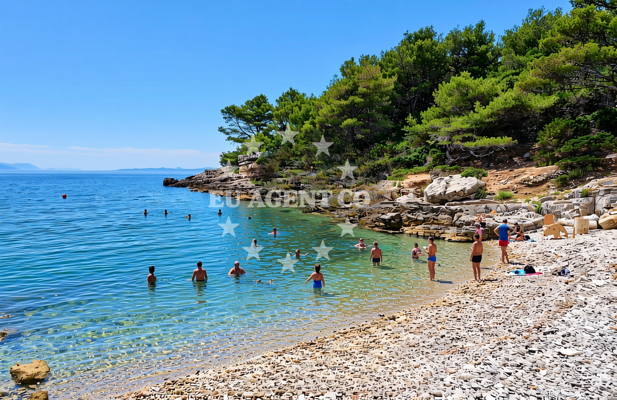 Additional view of Lučica (Jezero), Sumartin (Brač) Beach in Lučica (Jezero)