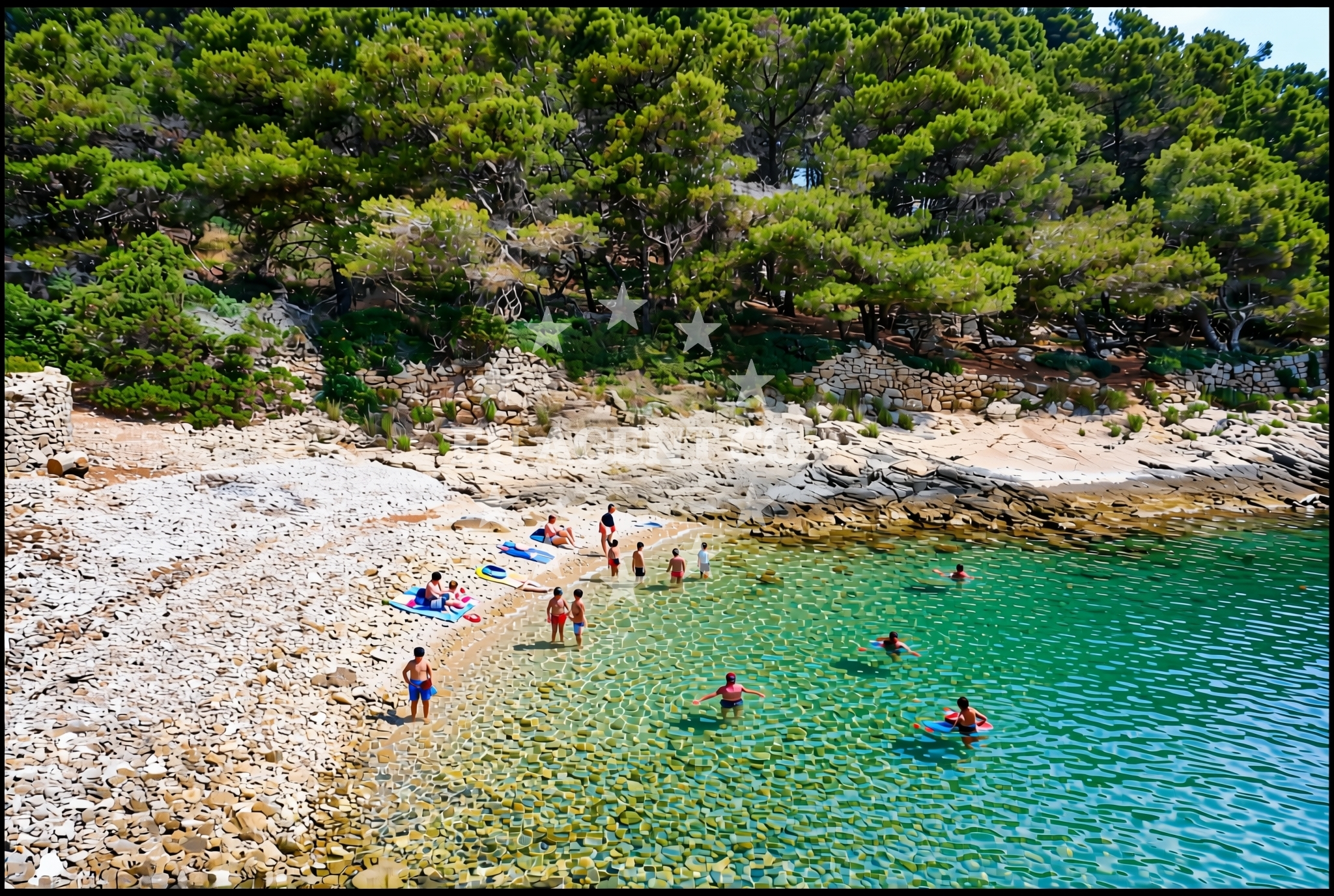 Additional view of Lučica (Jezero), Sumartin (Brač) Beach in Lučica (Jezero)