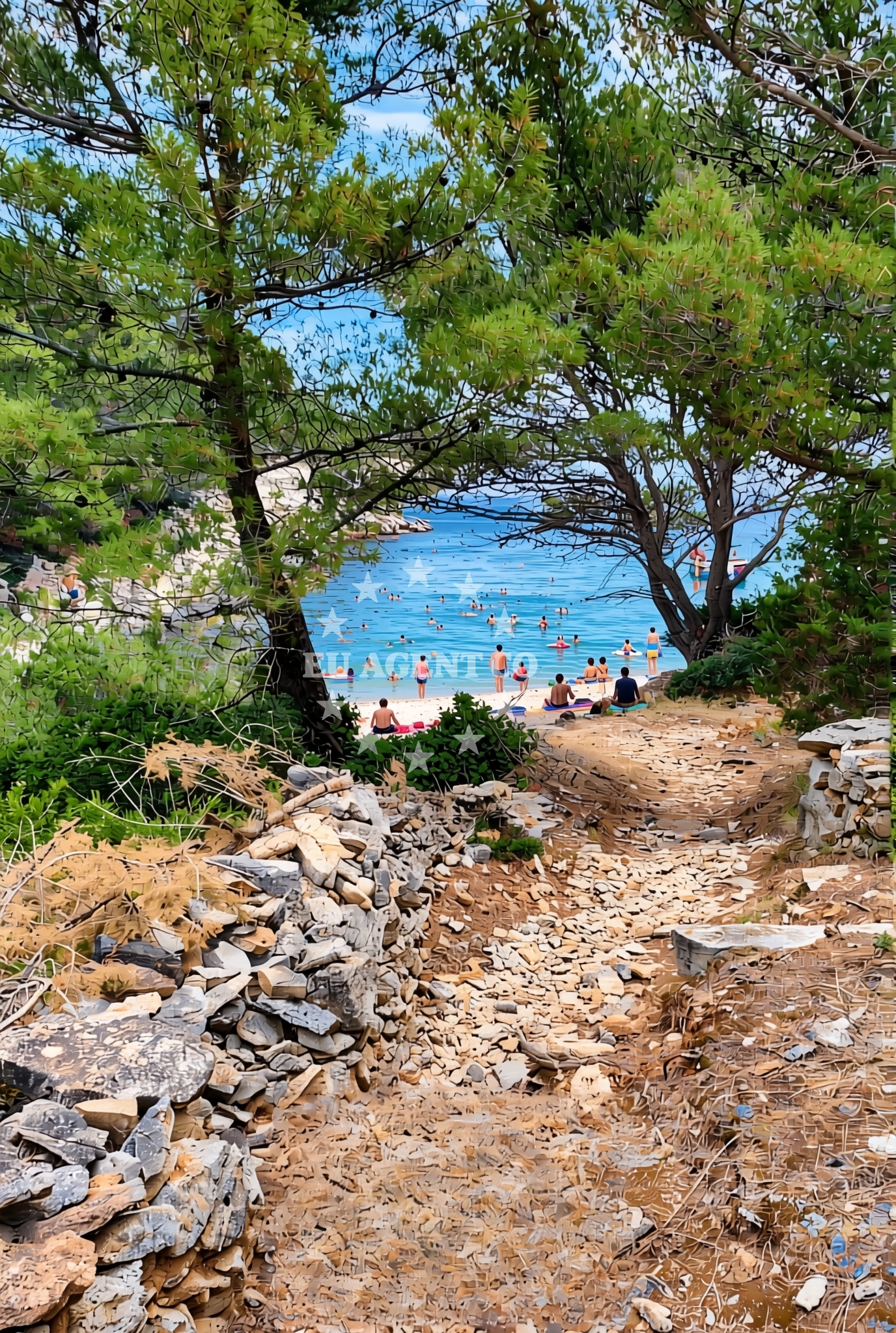 Additional view of Lučica (Jezero), Sumartin (Brač) Beach in Lučica (Jezero)