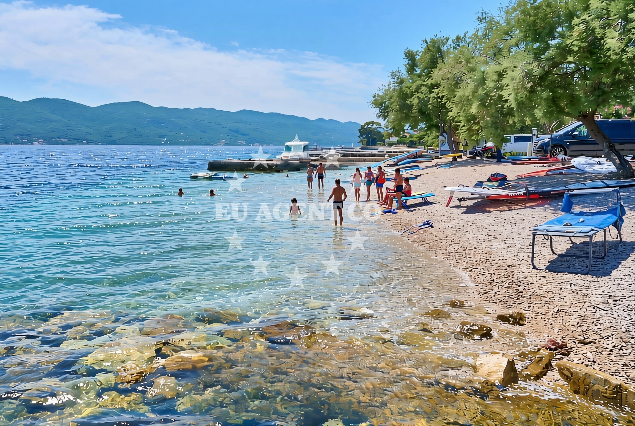 Additional view of Lučica Montun istok, Viganj Beach in Lučica Montun istok