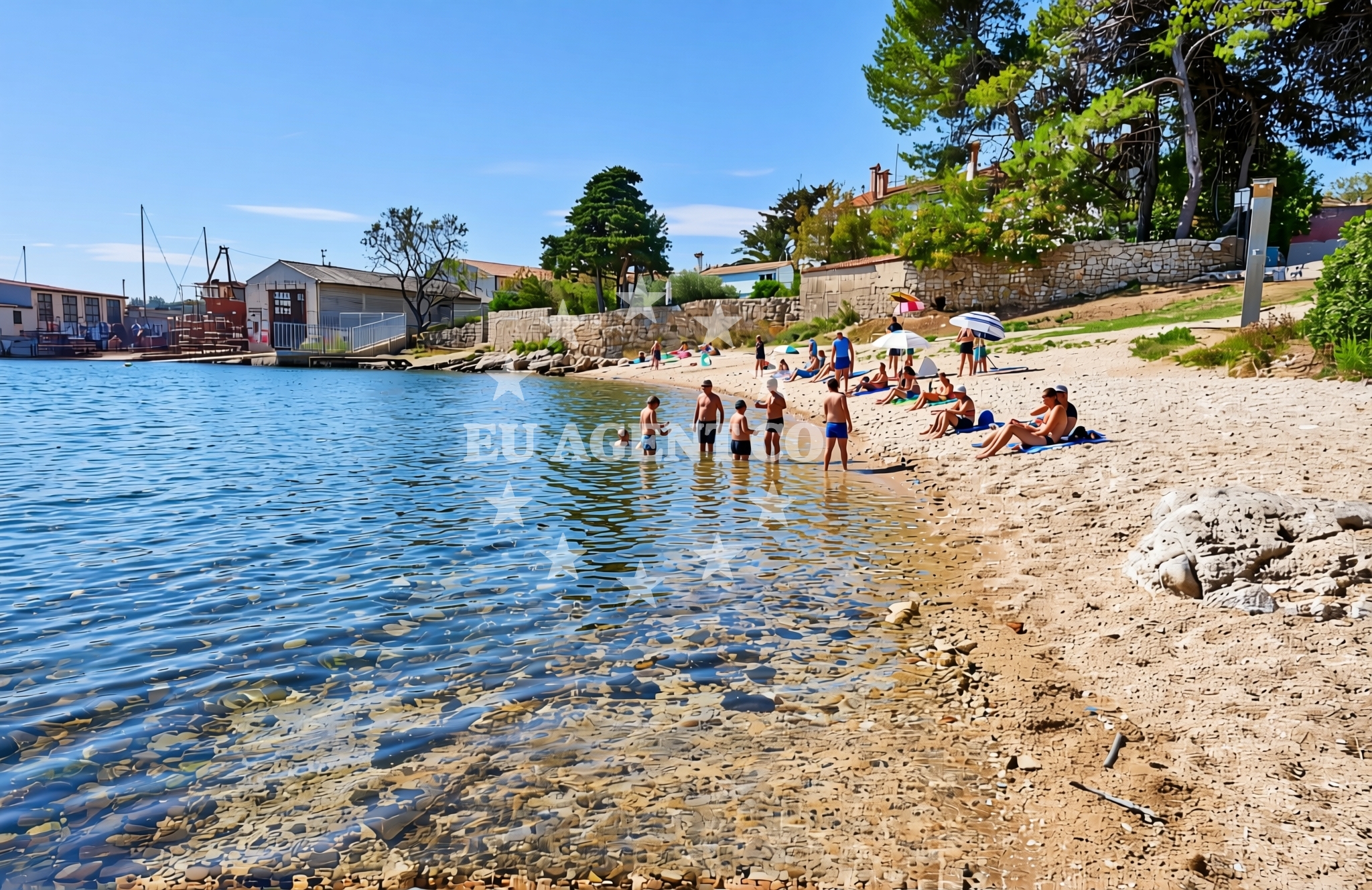 Additional view of Lučica, Nerezine (Lošinj) Beach in Lučica