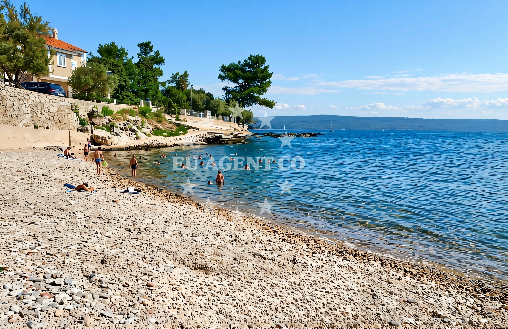 Additional view of Lučica, Nerezine (Lošinj) Beach in Lučica