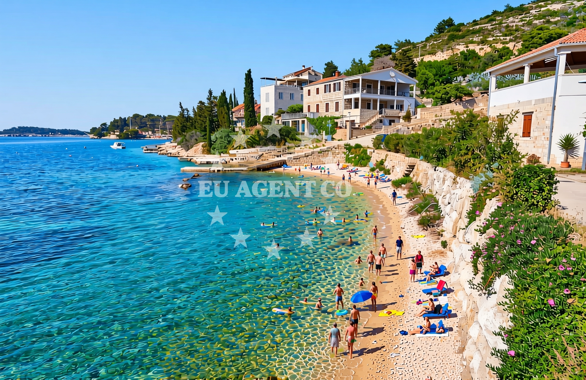 Additional view of Lučica sjever, Vis (Vis) Beach in Lučica sjever