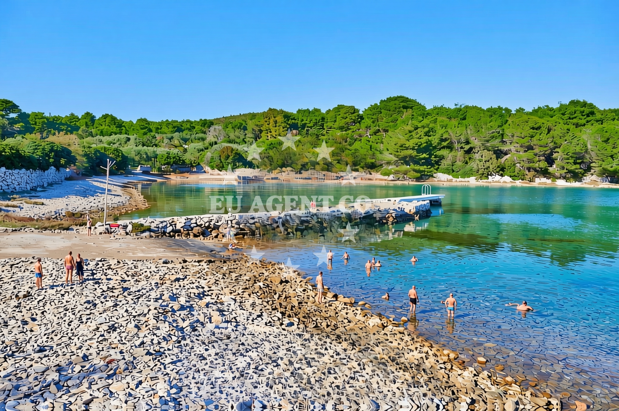 Additional view of Lučica, Verunić (Dugi otok) Beach in Lučica