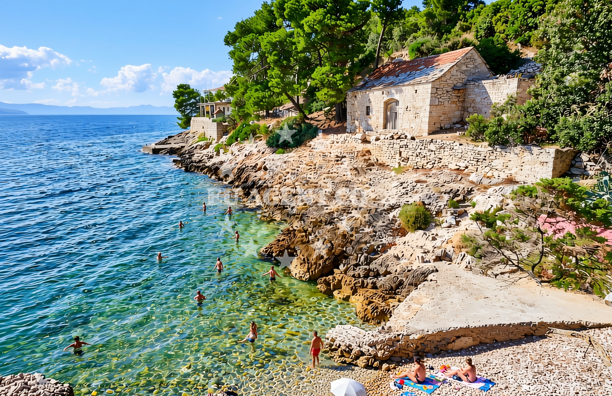 Additional view of Lučica zapad, Gdinj (Hvar) Beach in Lučica zapad