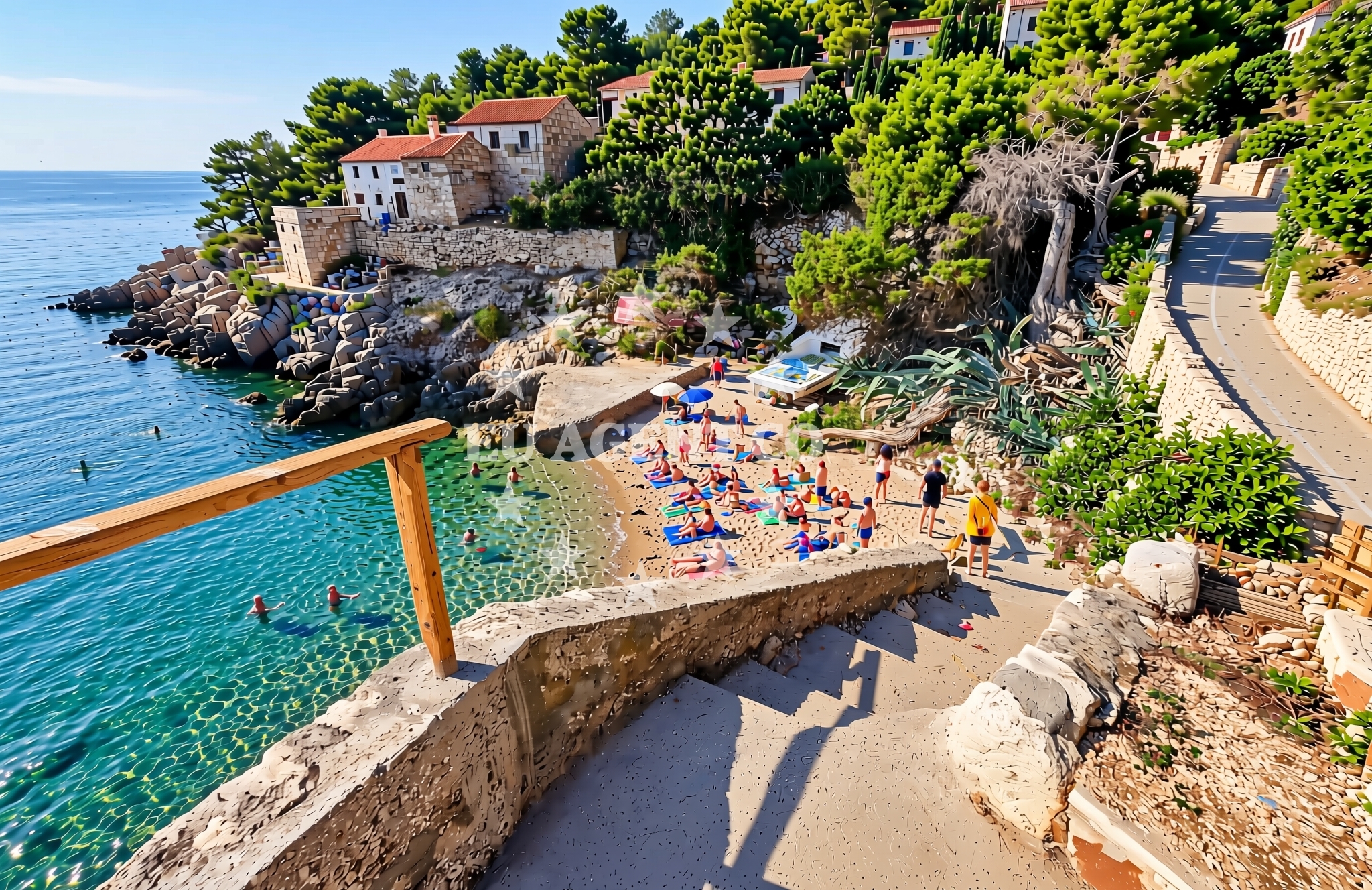 Additional view of Lučica zapad, Gdinj (Hvar) Beach in Lučica zapad