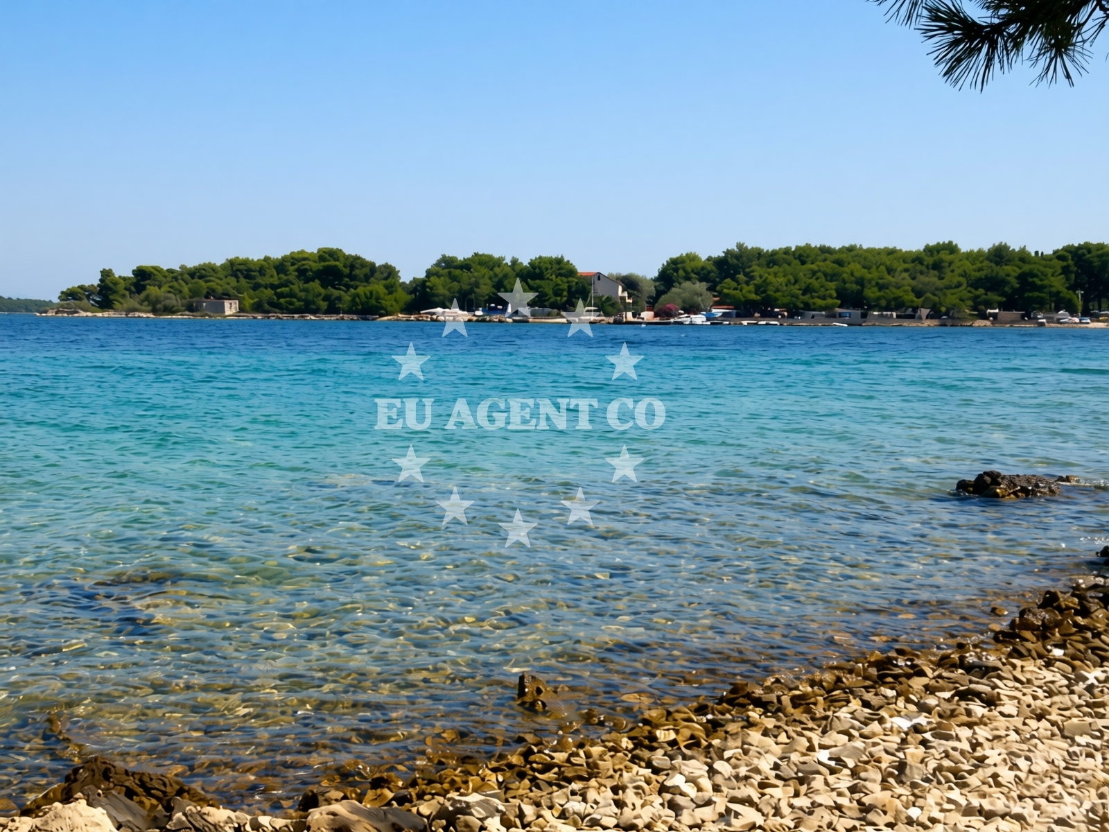 Additional view of Lucina beach in Lučina 7, Pašman