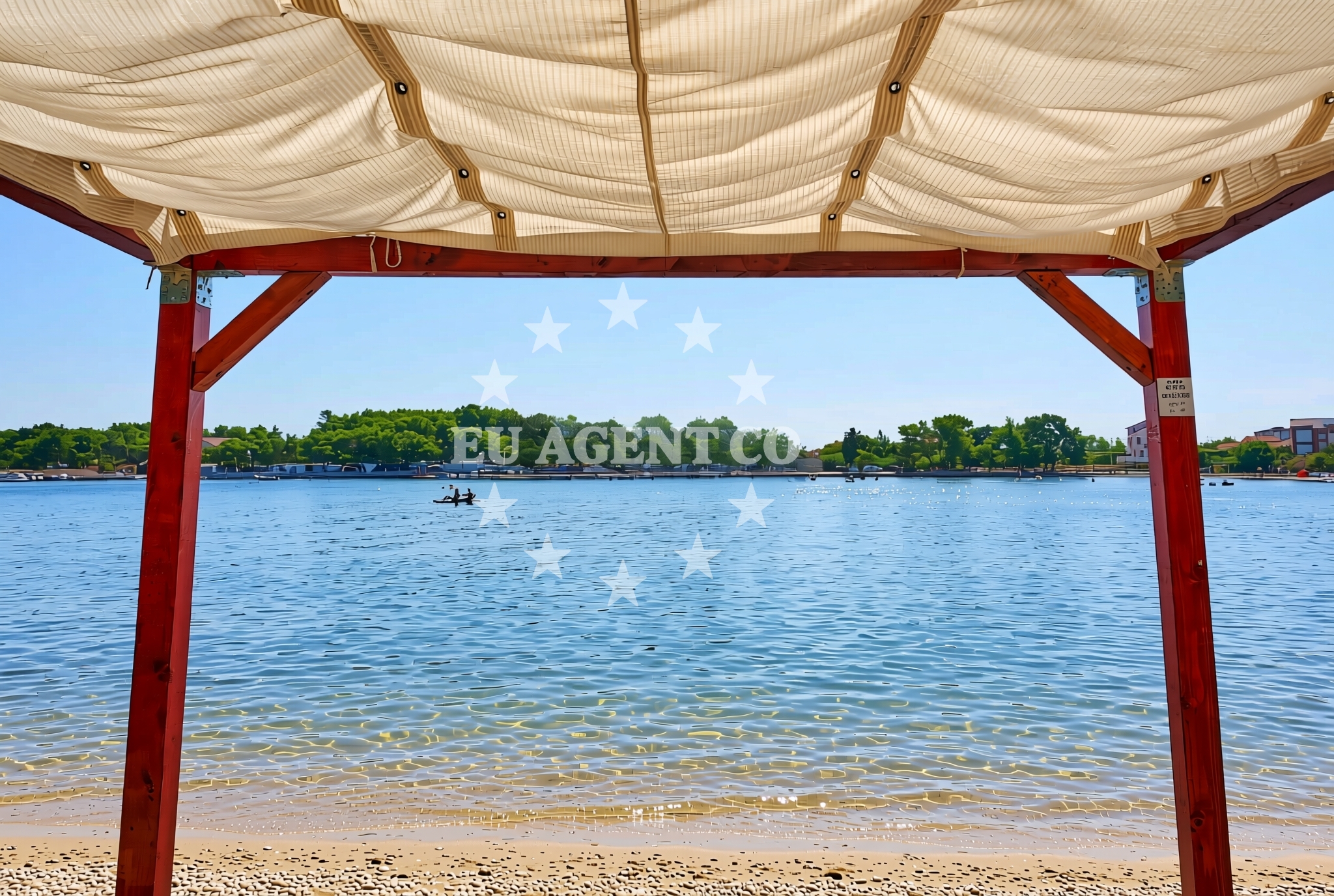 Additional view of Lucina beach in Lučina 7, Pašman