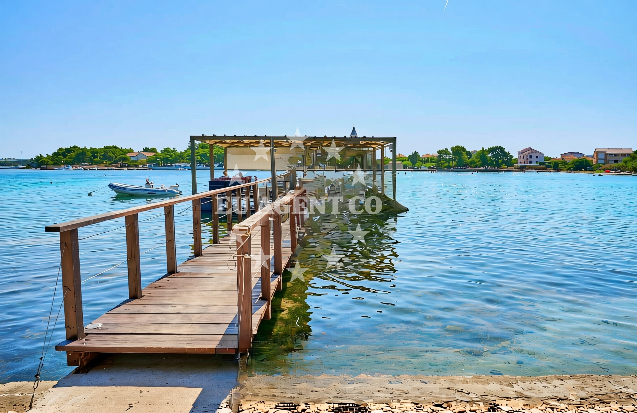 Additional view of Lucina beach in Lučina 7, Pašman