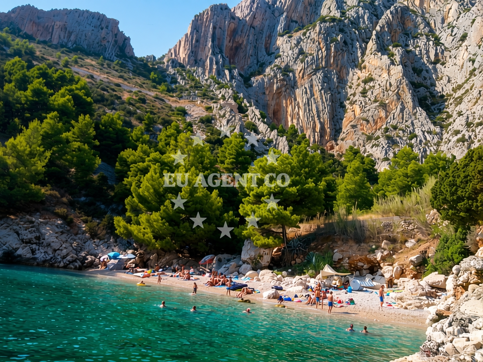 Additional view of Lucisca bay beach in Put mora stori 6, Sveta Nedelja