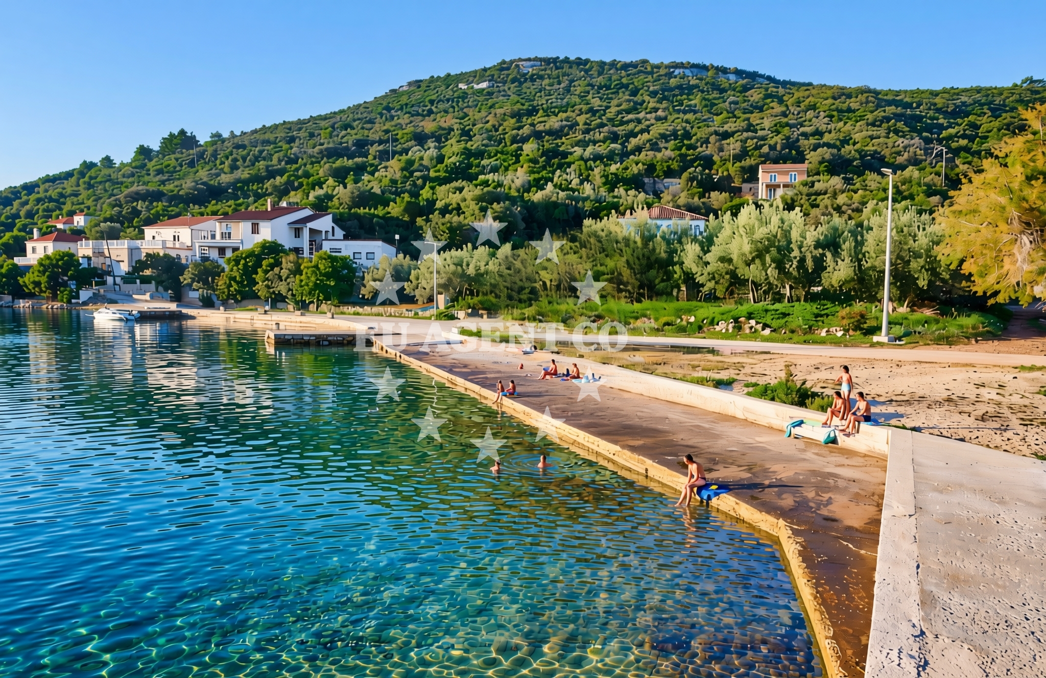 Additional view of Luka beach in Luka 4, Luka