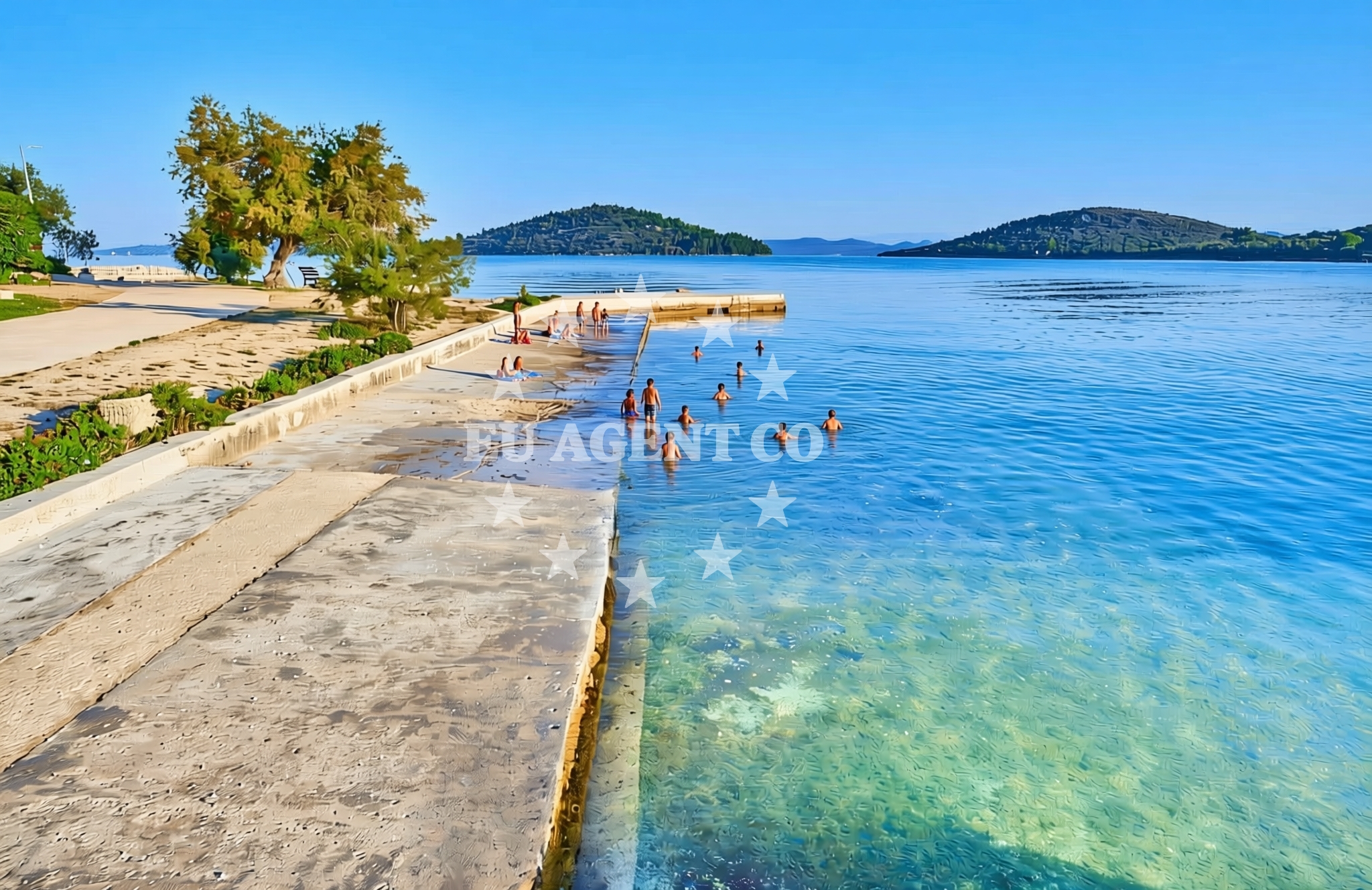 Additional view of Luka beach in Luka 4, Luka