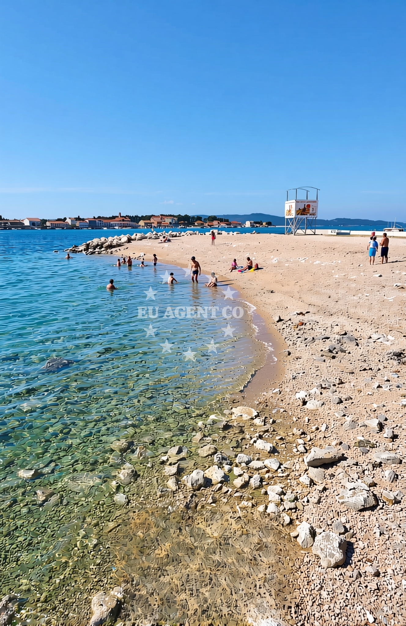 Additional view of Luka, Brodarica Beach in Luka