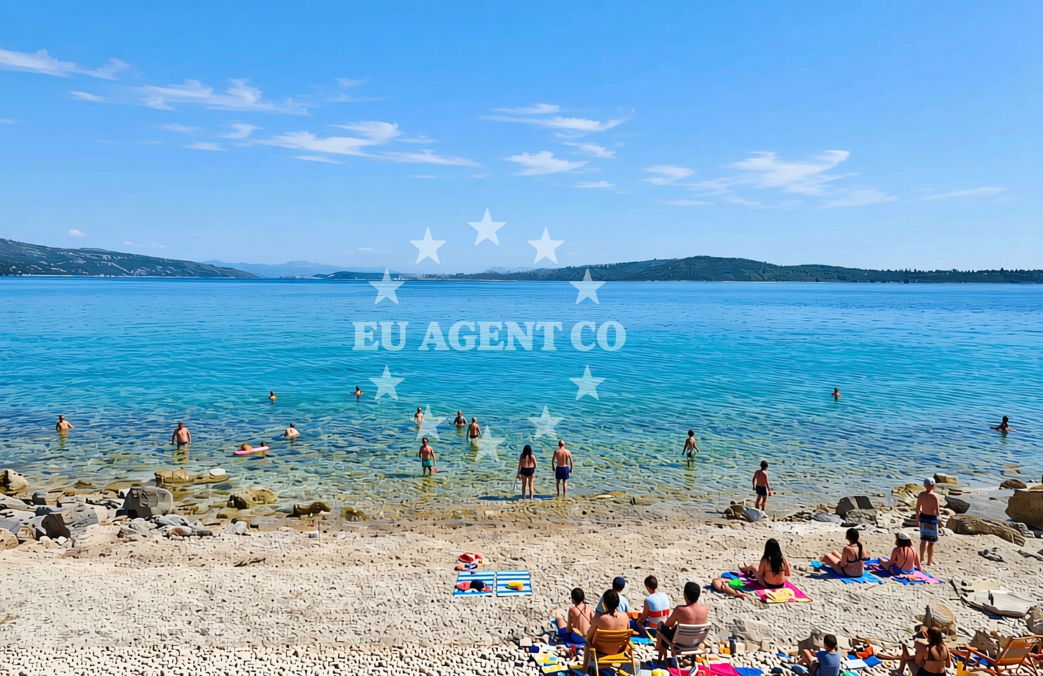 Additional view of Luka, Drvenik Mali (Drvenik Mali) Beach in Luka