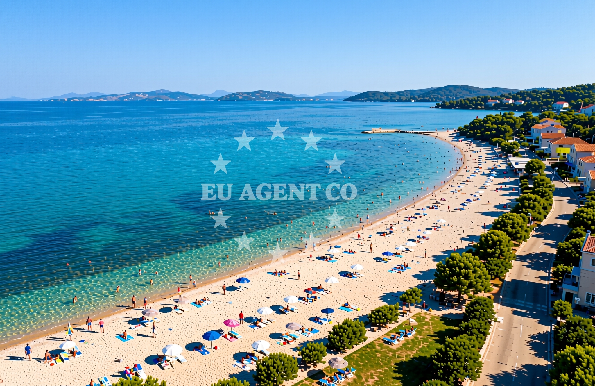 Additional view of Luka, Drvenik Mali (Drvenik Mali) Beach in Luka