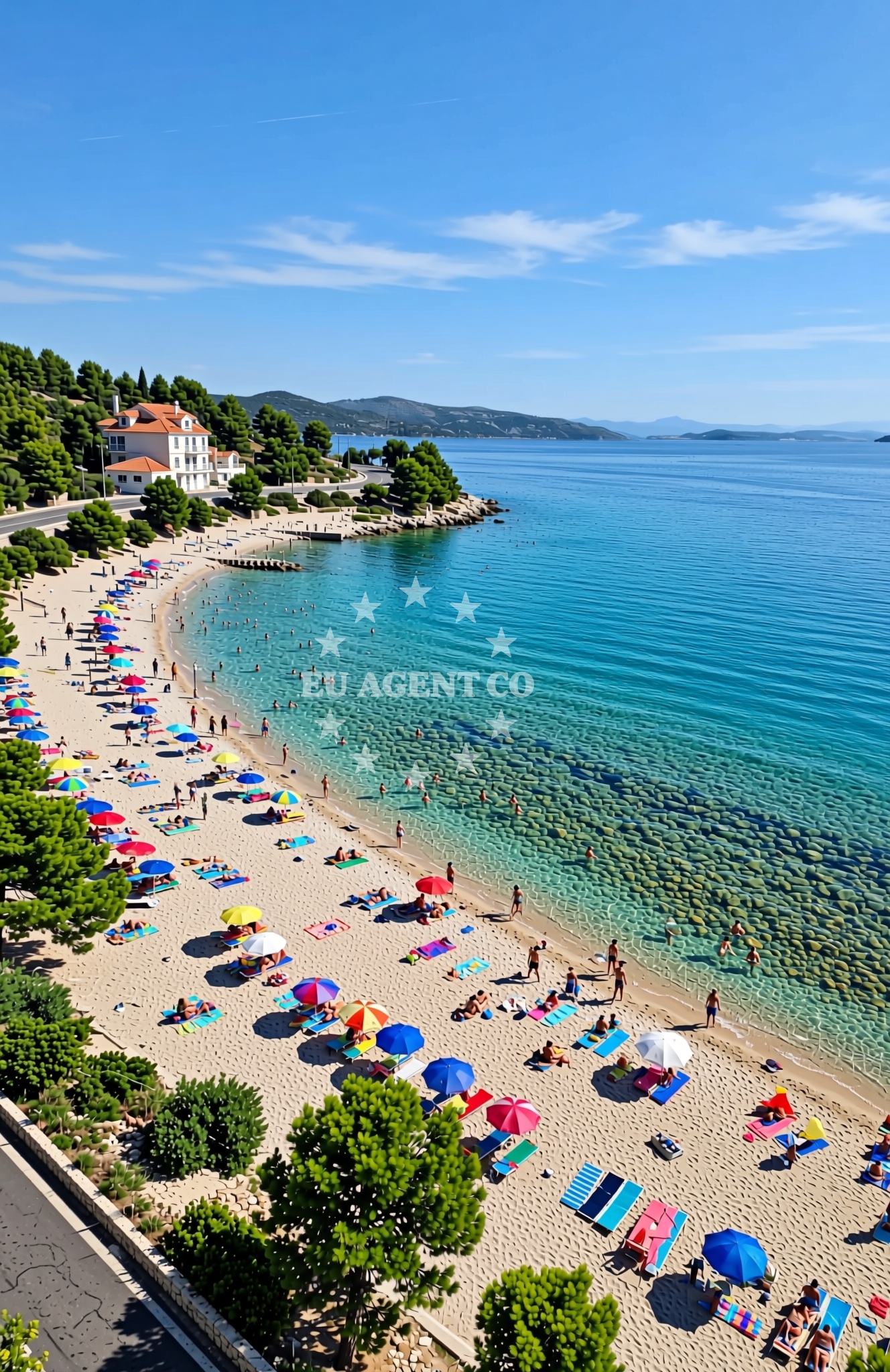 Additional view of Luka, Drvenik Mali (Drvenik Mali) Beach in Luka