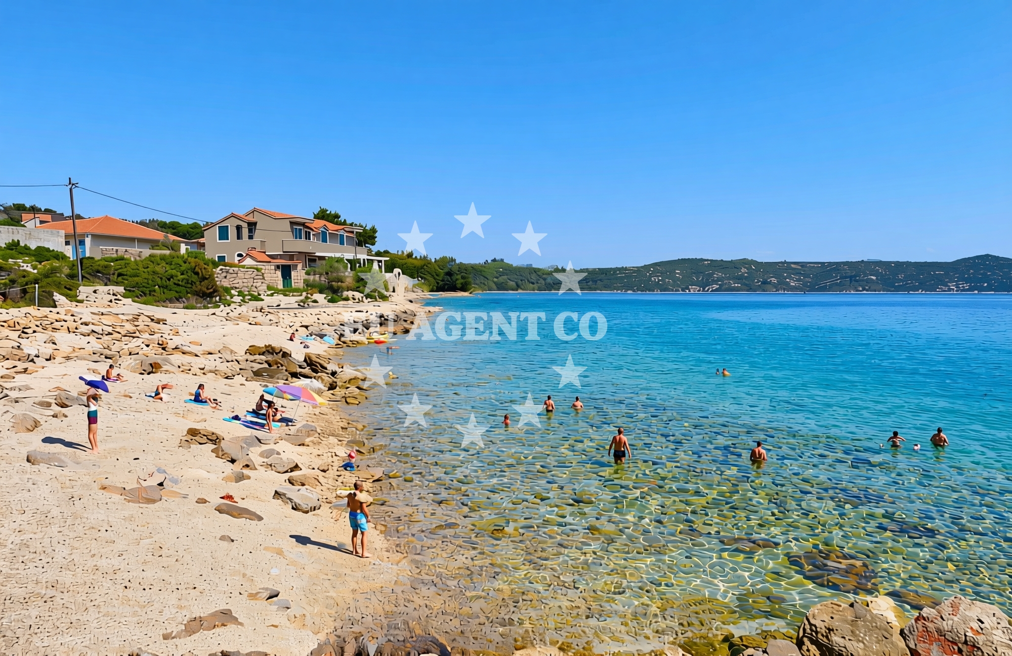 Additional view of Luka, Drvenik Mali (Drvenik Mali) Beach in Luka